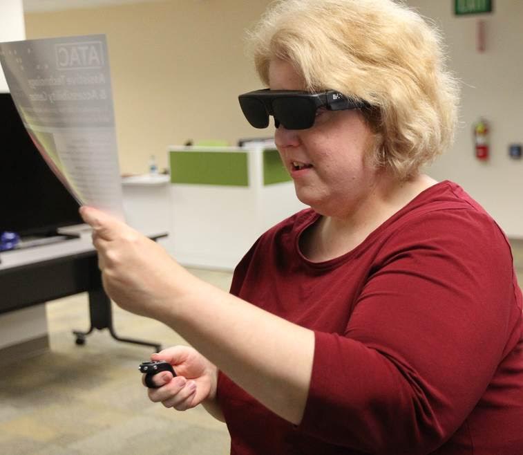 I'm checking out the NuEyes smart glasses for myself