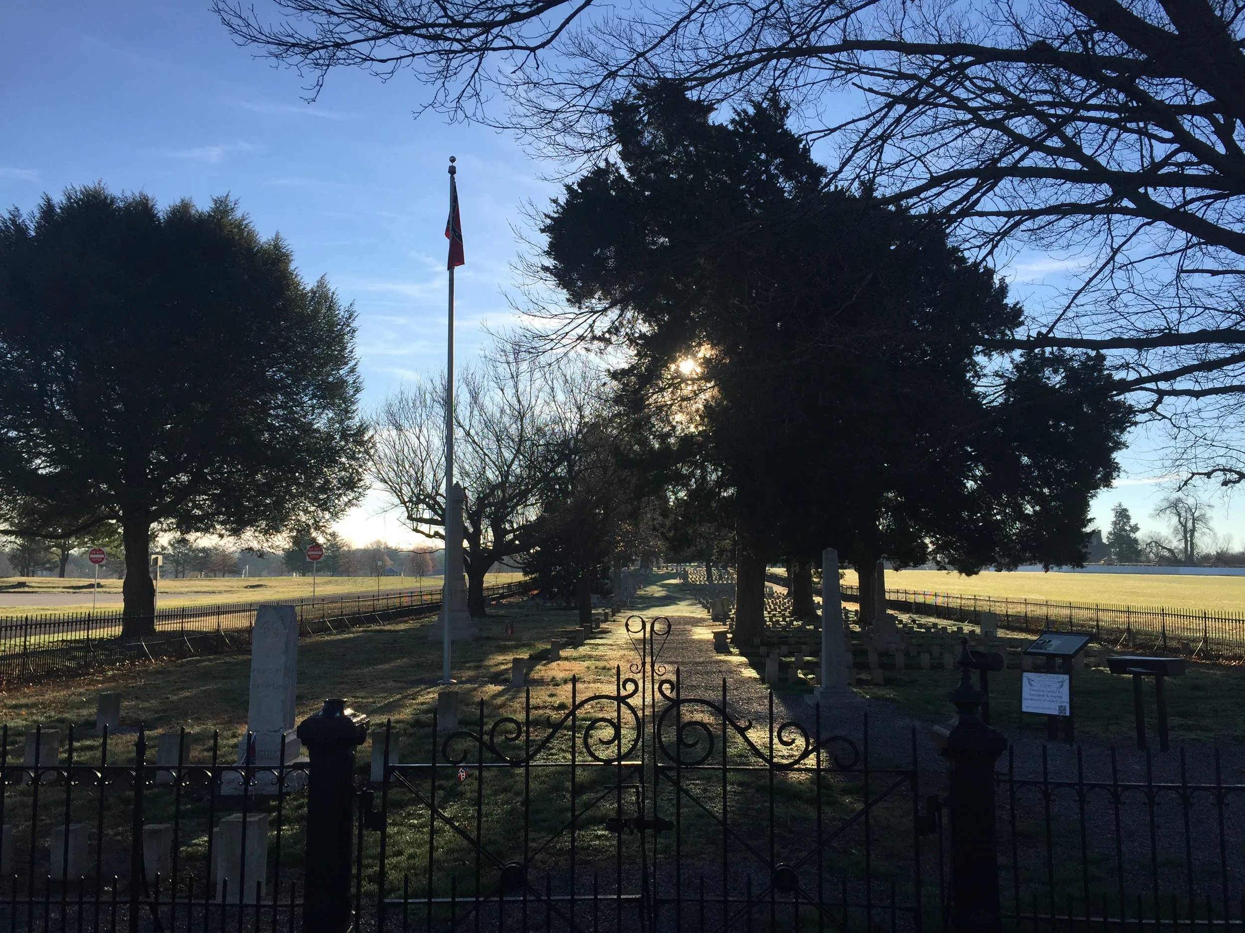 McGavock Confederate Cemetery. Photo by Annabelle Rose Stelter April 2015.