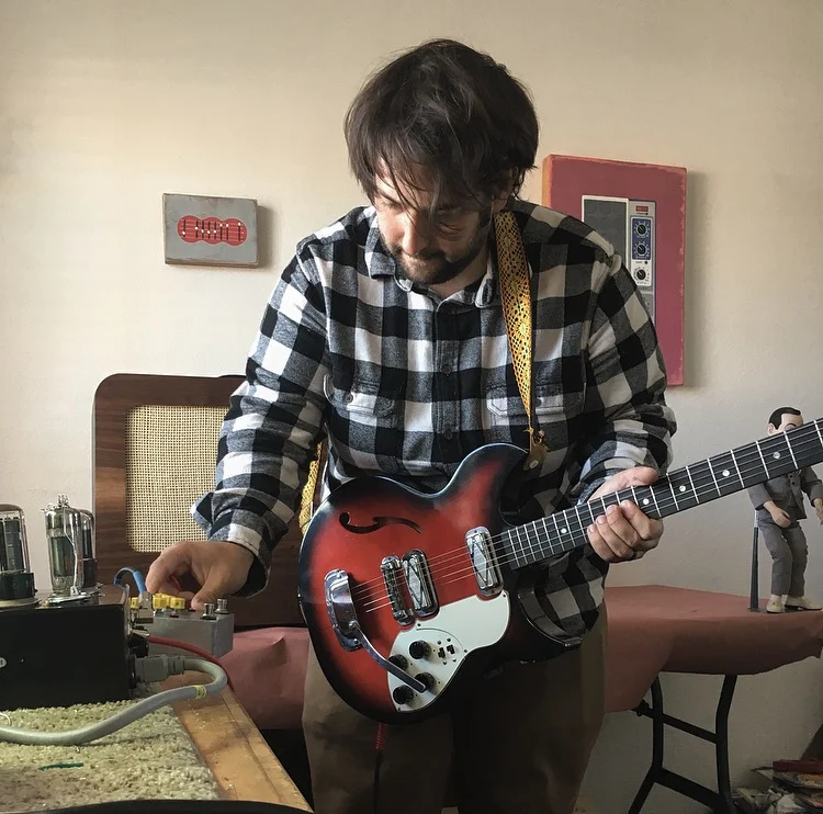 August Graybosch of Otis Amps with Proto #8.