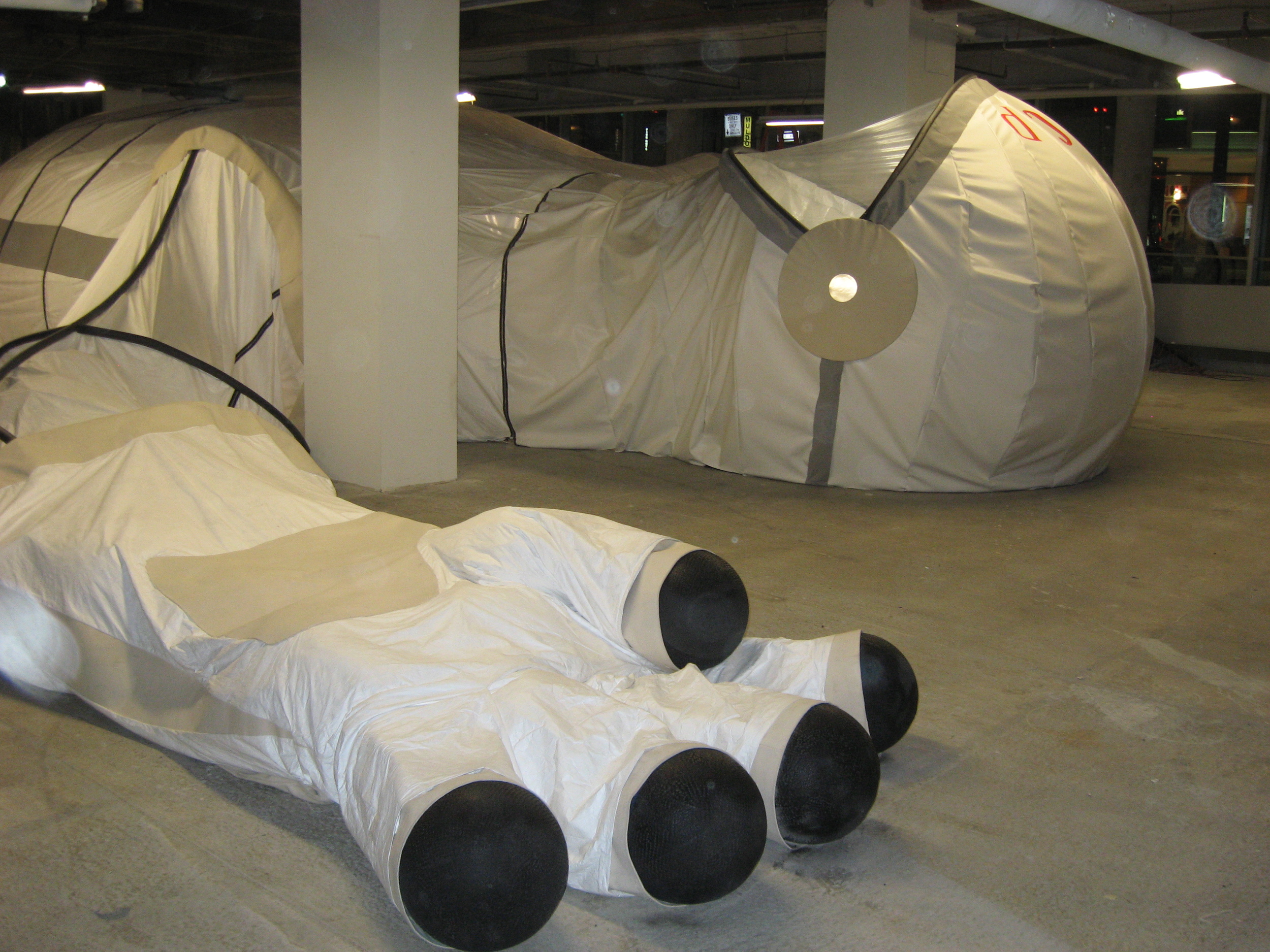 Tomaszewski's Space Suit Tent