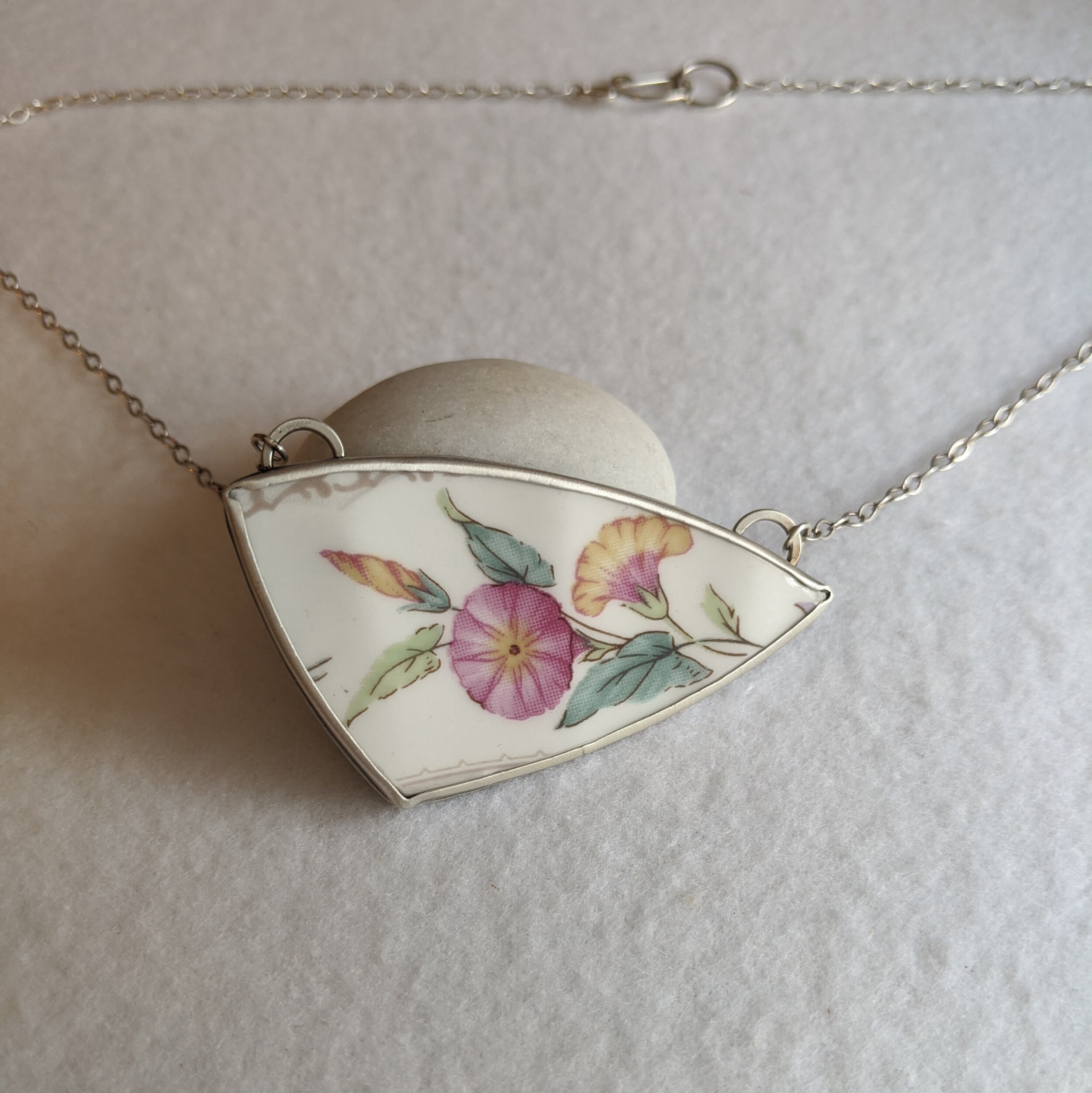 Broken China Necklace