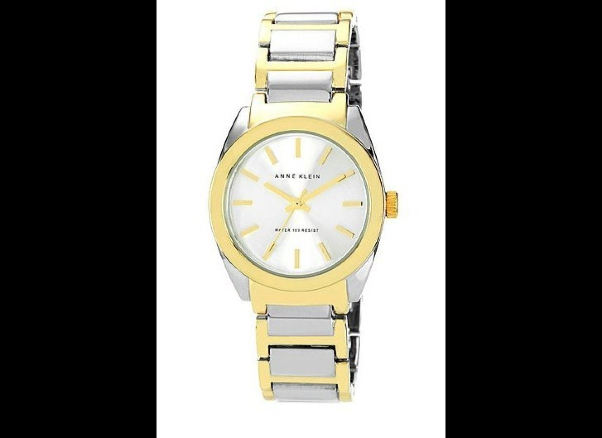 We love this watch because it is a great starting piece to add silver or gold bracelets—or both!