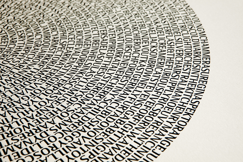 Wall of Sound limited edition print by Marika Jarv