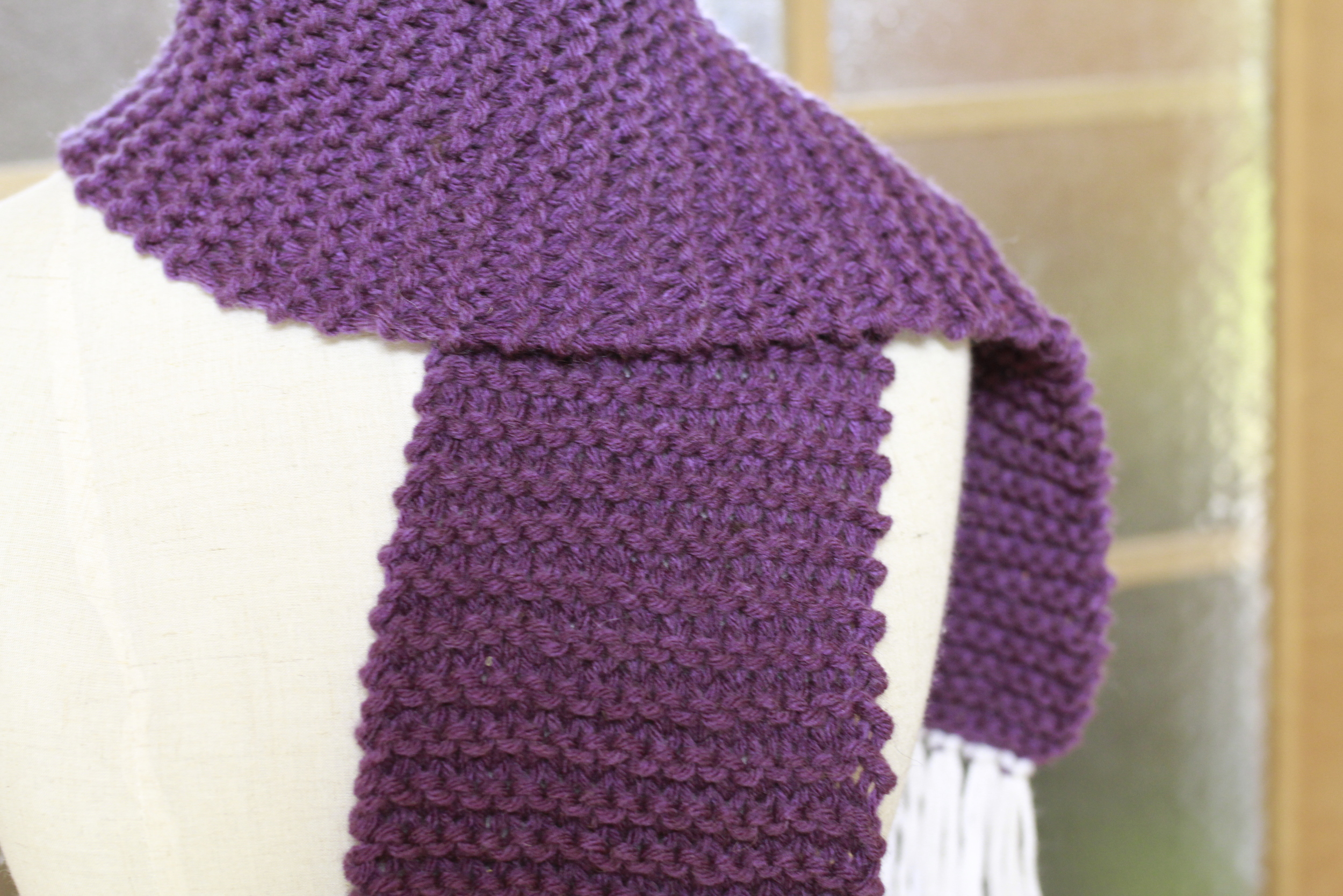 Detail shot of the stitch