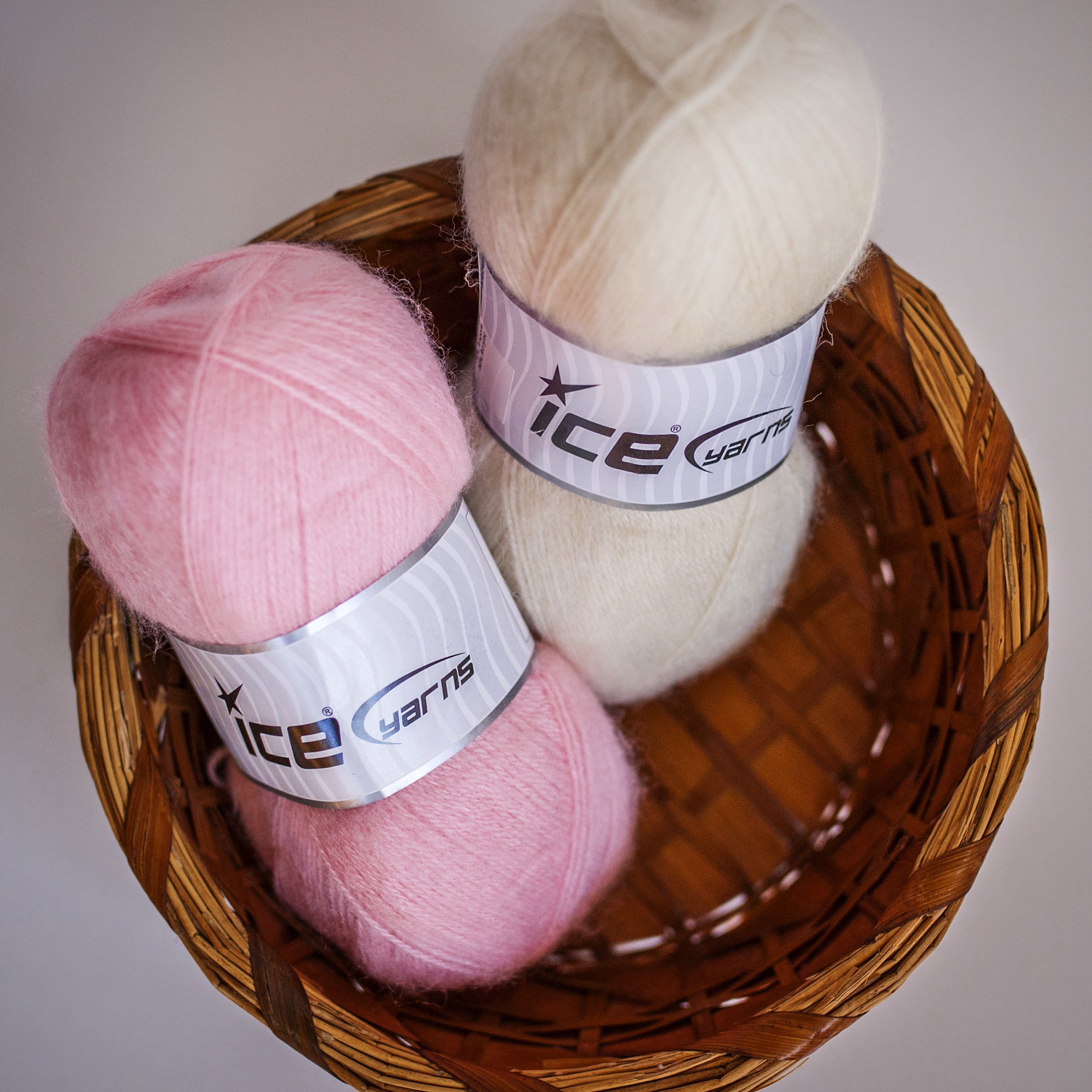 Ice Yarn's Angora. Such fluffy. Much wool.