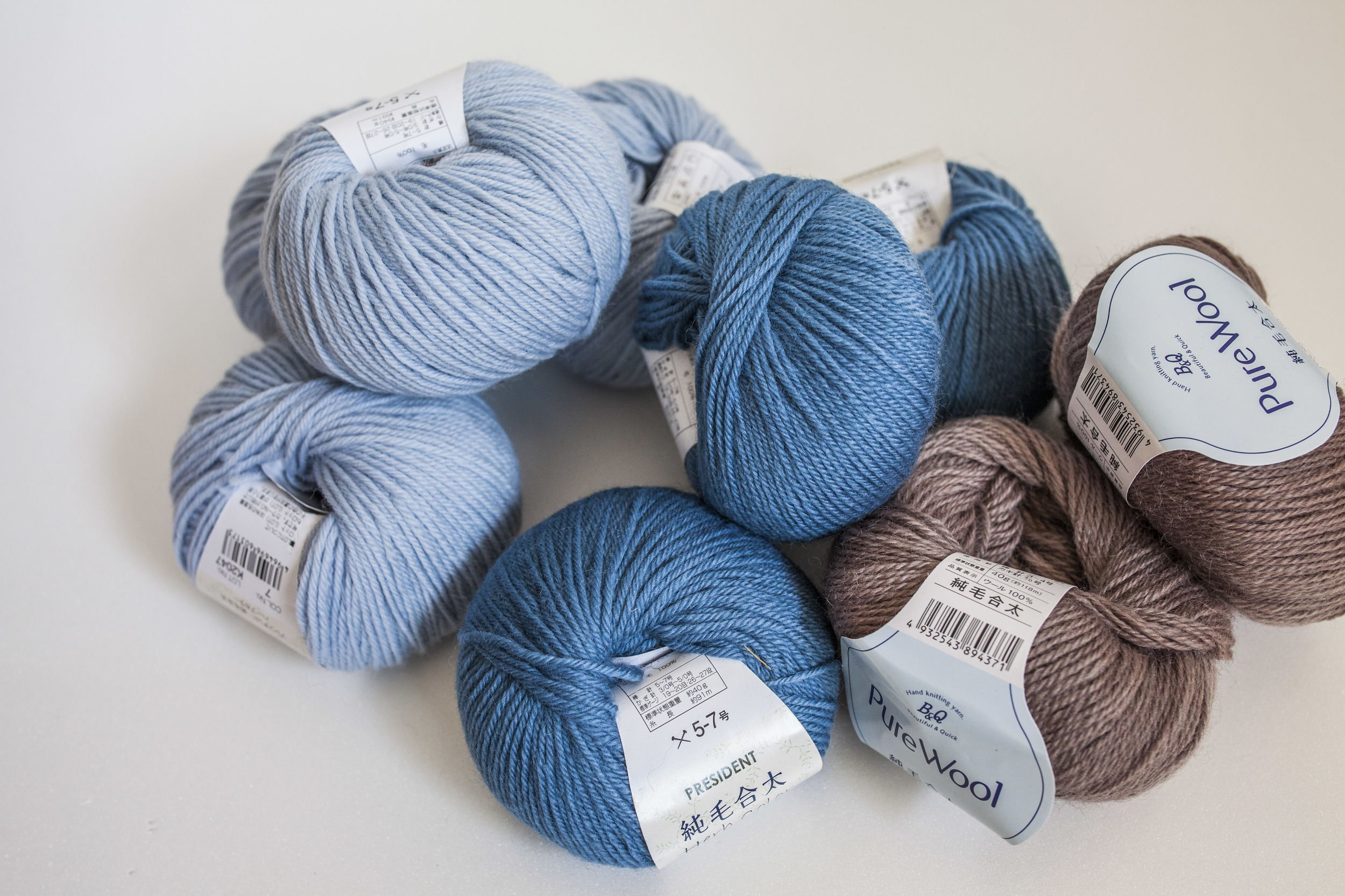 Yarns that I would never give away because they are so scratchy