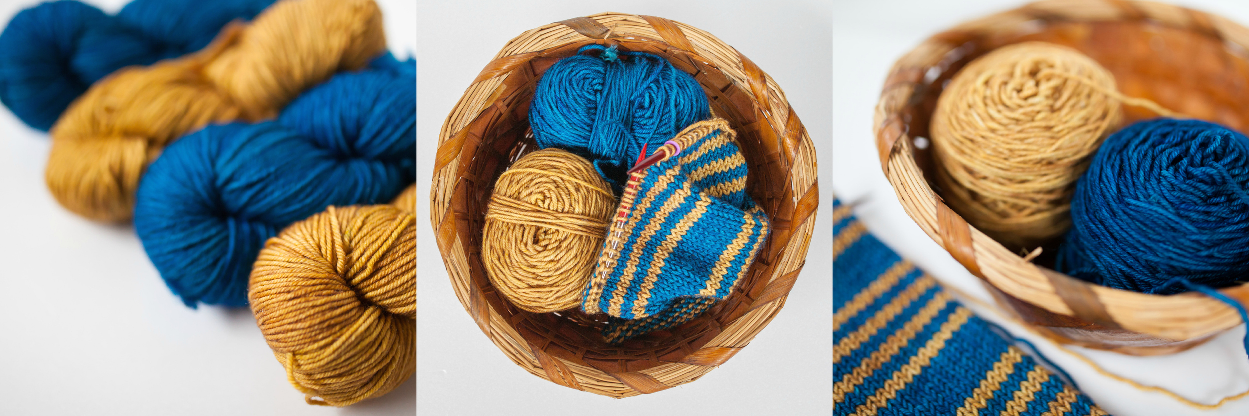 Yarn: Julie Asseline Sevilla: Ancient Gold and Commodore