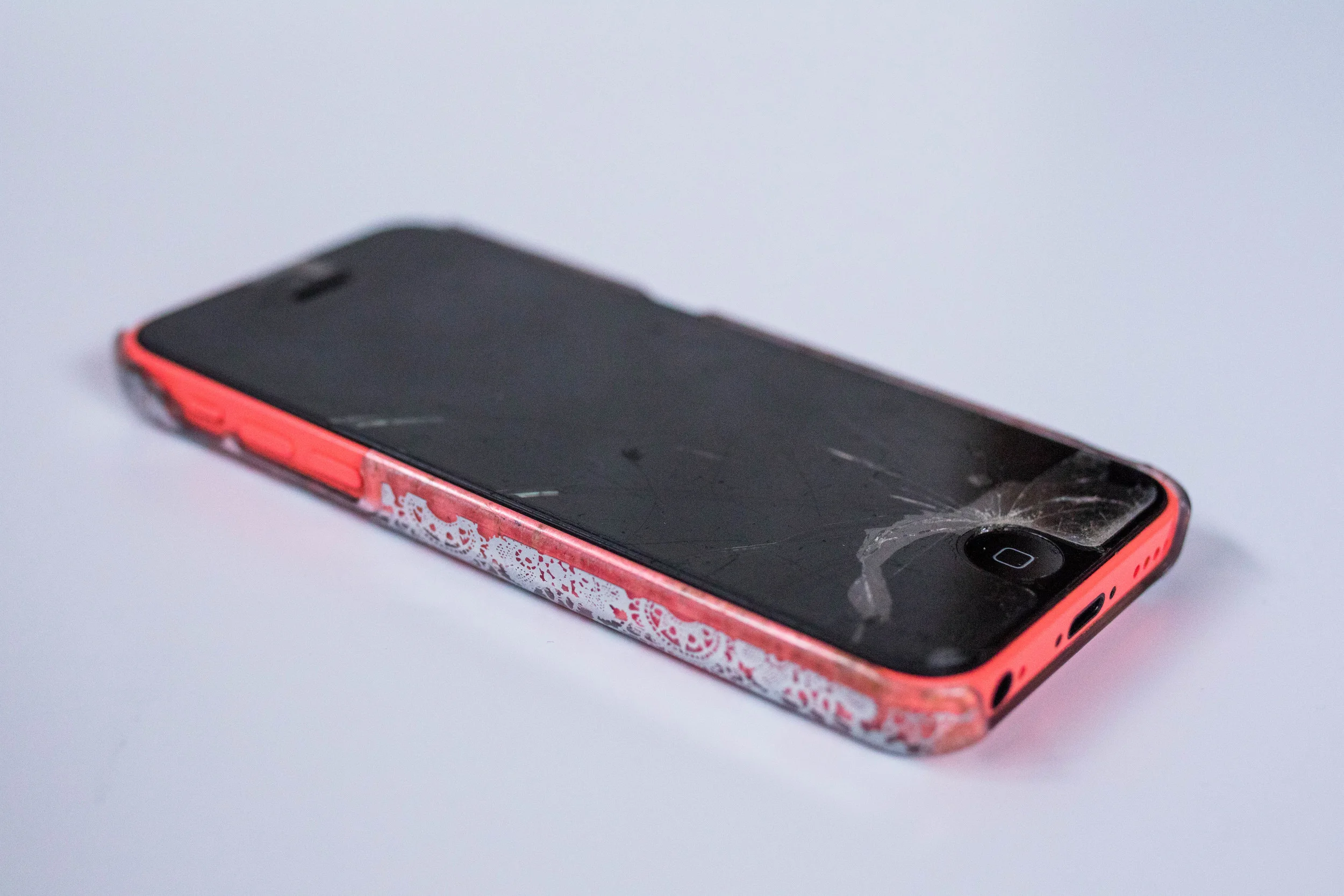 First, get your iPhone, cracked screen and all. Because I'm too lazy to get it fixed.