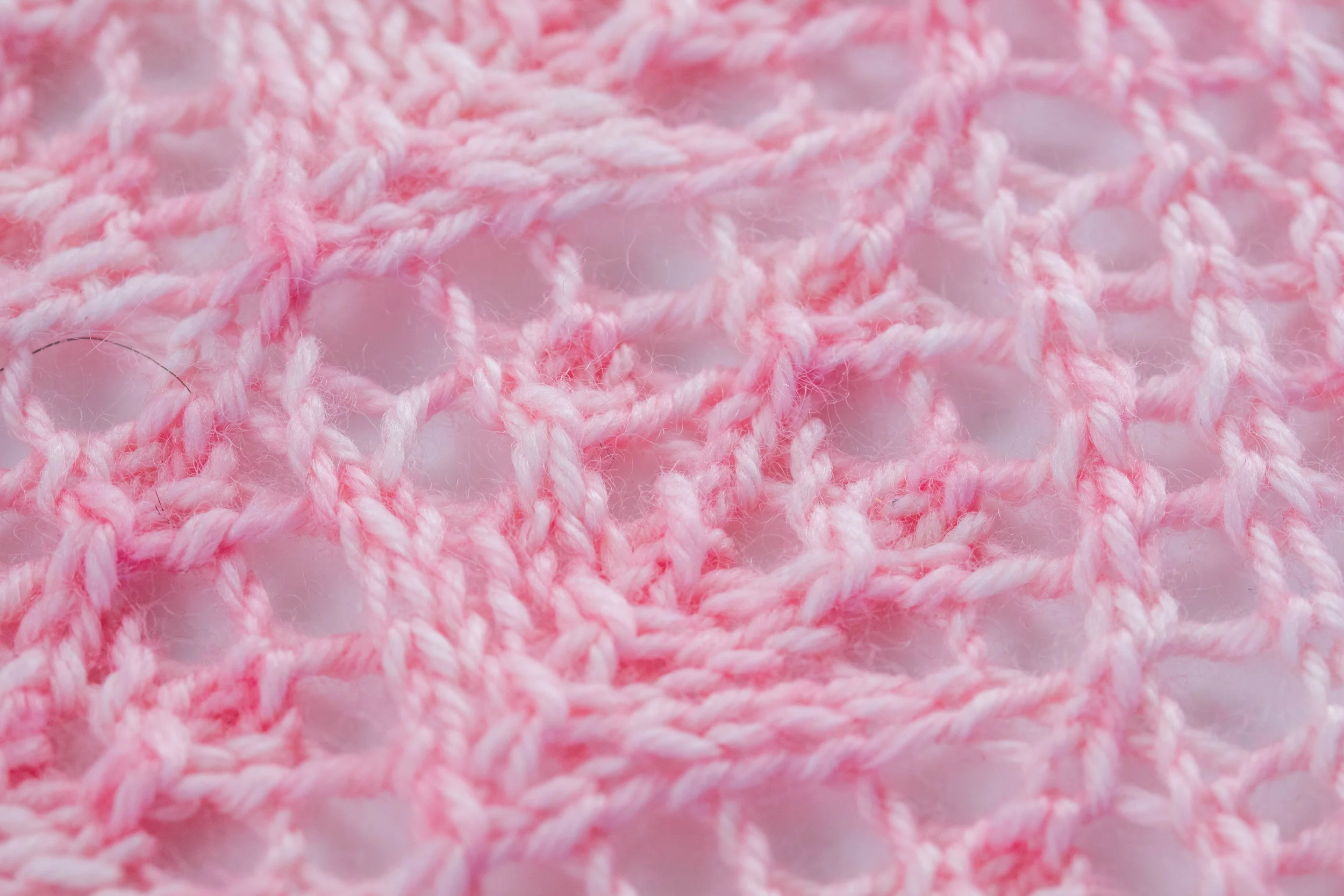I managed to knit my hair in there too.