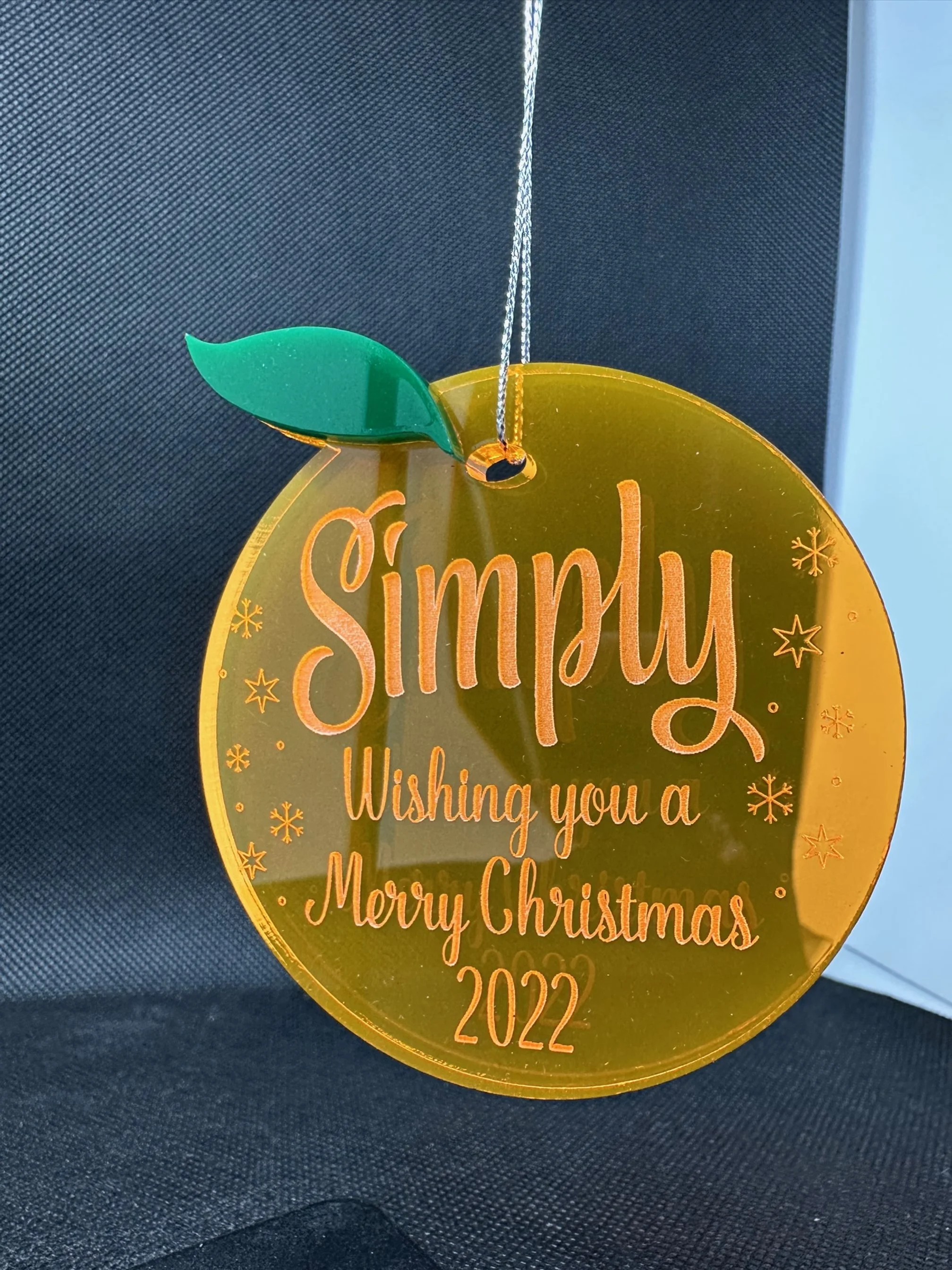 2022 local Simply / Coca-Cola Plant Employee Ornament