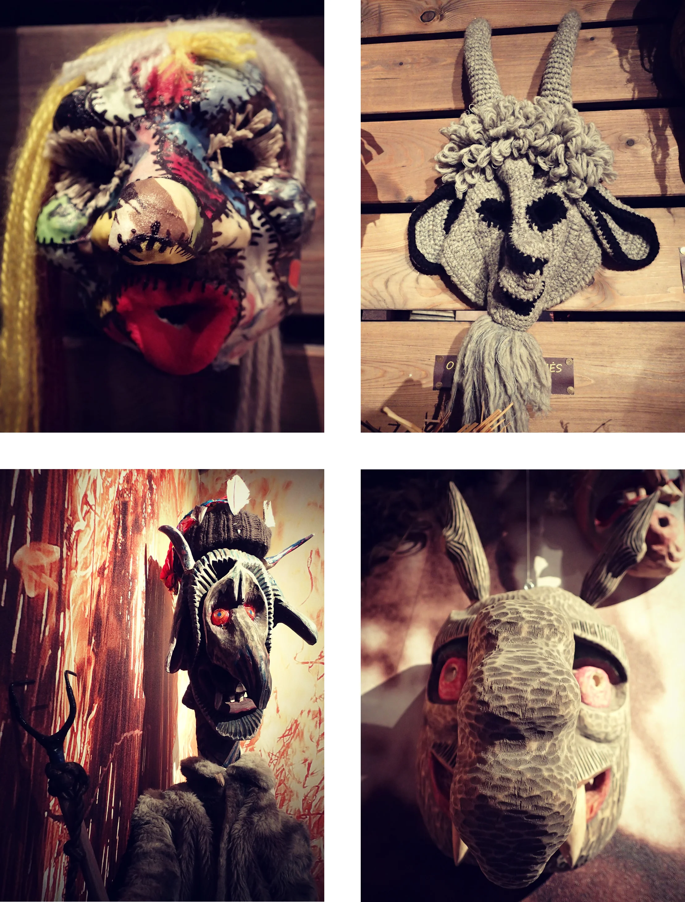 The twin pinnacles of this holiday include: The burning of Morė (an effigy of winter shown on the upper left) who is paraded through town & then burned at the stake to symbolize the death of winter & the birth of spring. -and- The fight between Lašininis, who represents meat-eaters & the male effigy of winter who is always defeated by the vegetarian Kanapinis, marking the beginning of Lent. 