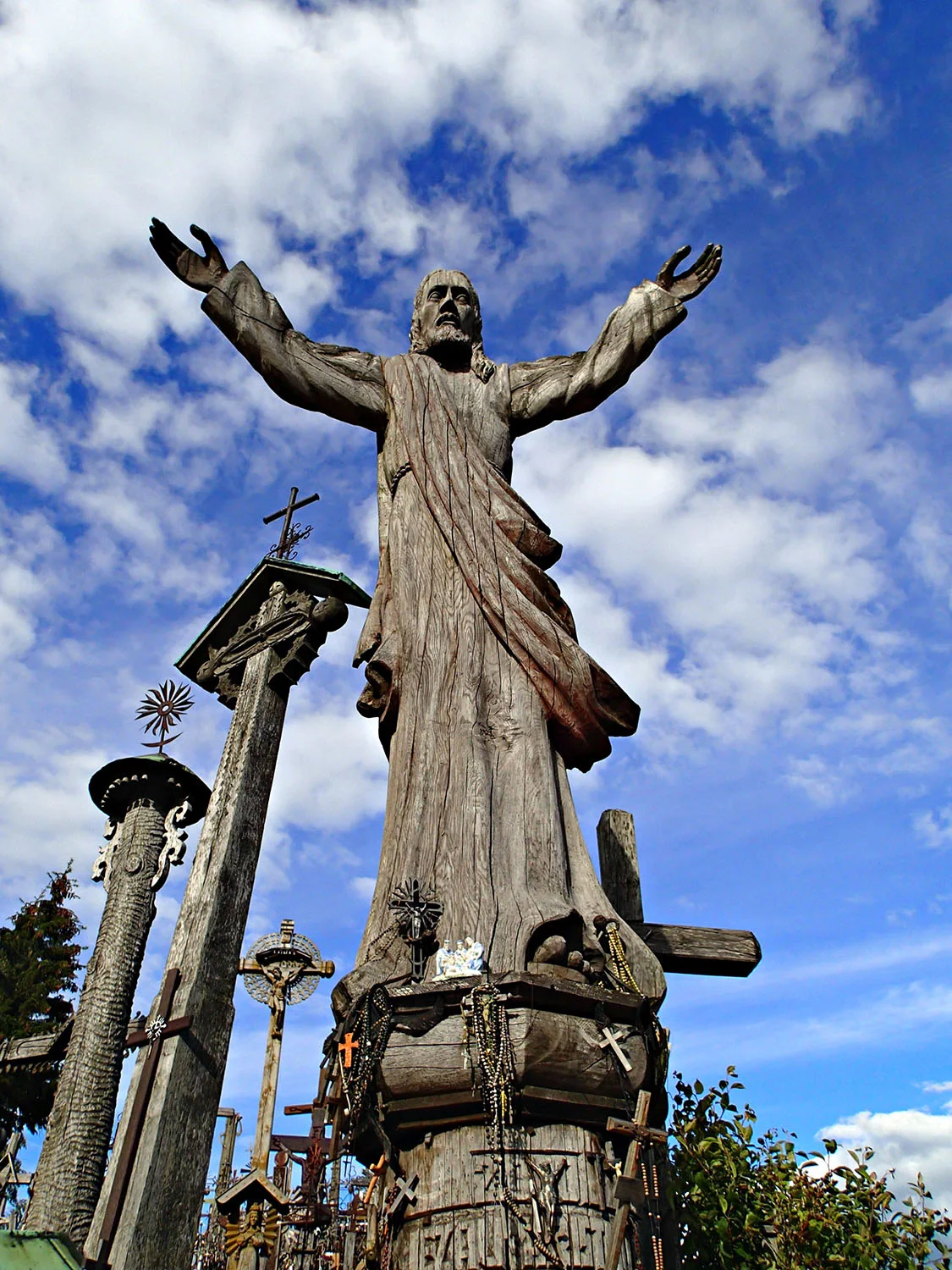 Even if you're not religious, this physical statement of defiance & devotion is astonishing.