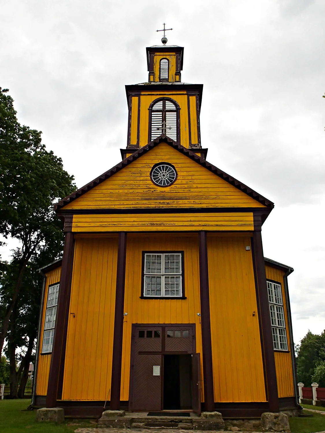 Then, it was onto St. Virgin Mary Church in nearby Silenai. An old, wooden church which my great-grandfather attended in a village which dates back 500 years.