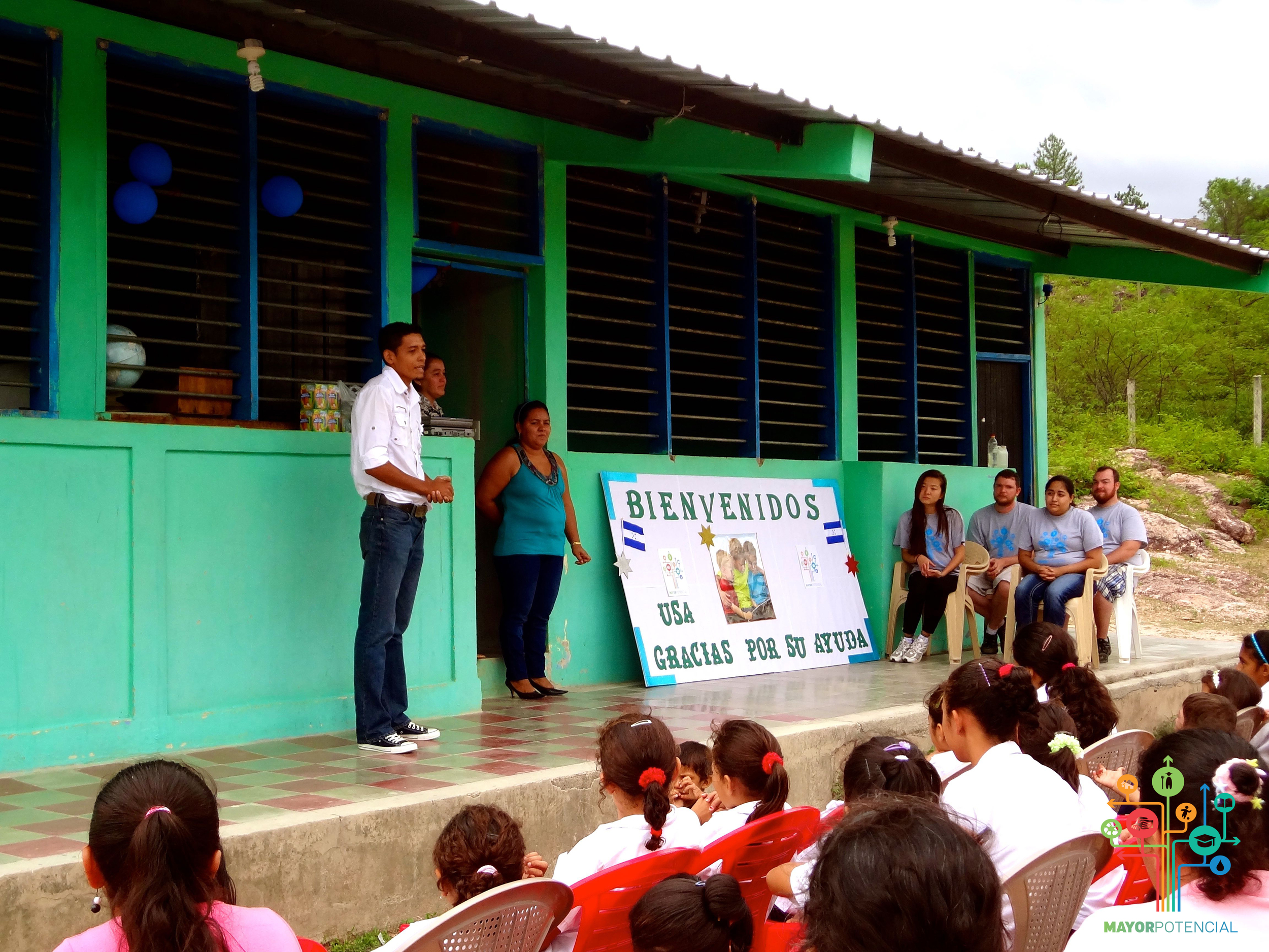 The School Welcomes the Team