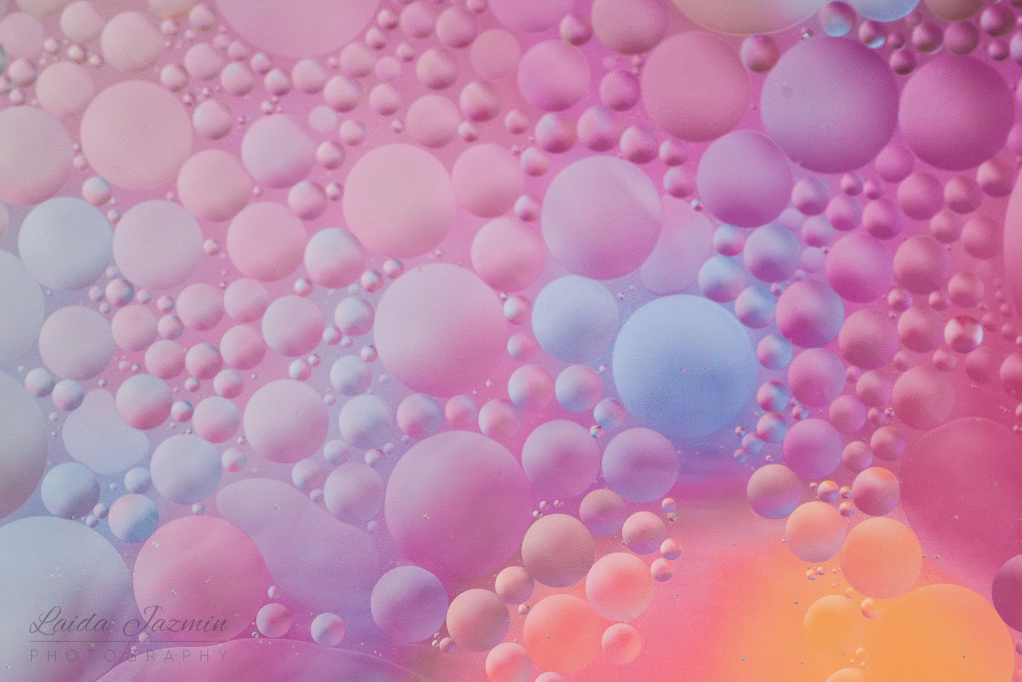 Water &amp; Oil Droplets Abstract #2 