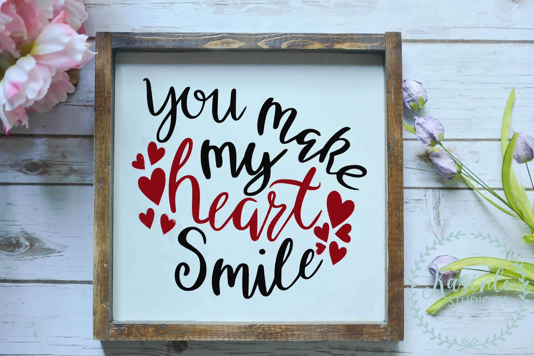 12x12-you make my heart smile-dark walnut stain.jpg