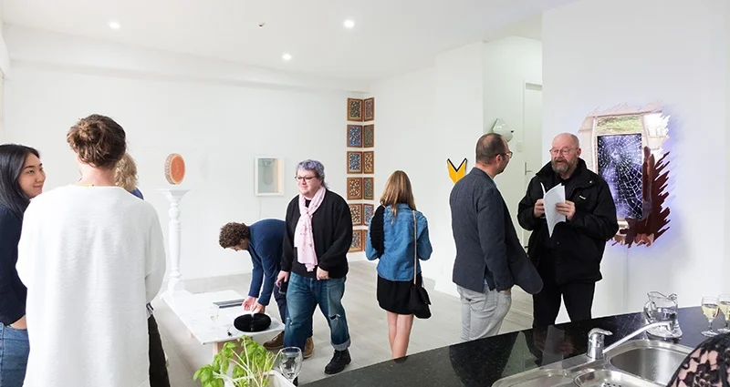 group show at Antoinette Godkin Art House, 2017.