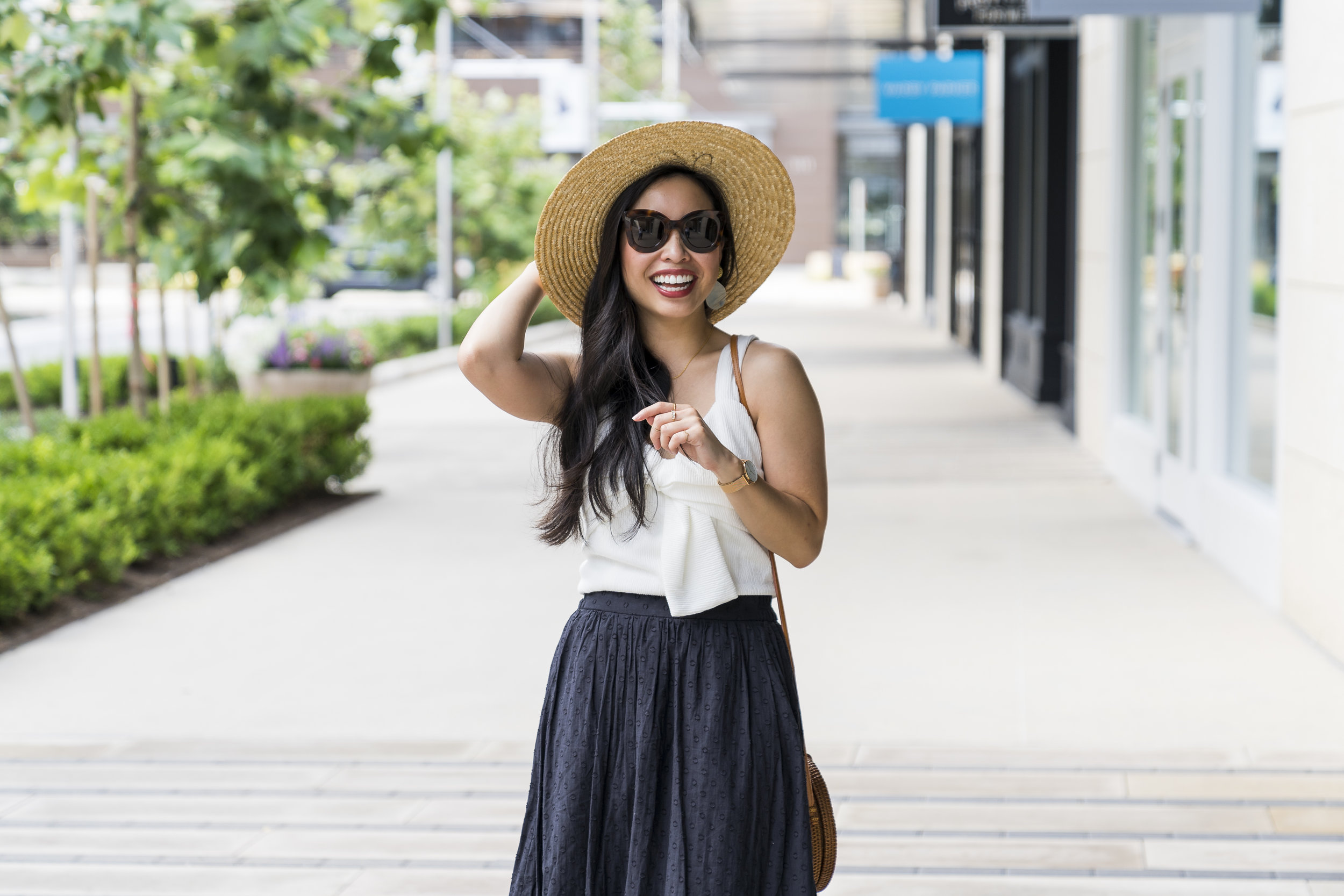 the bow front top — janna doan