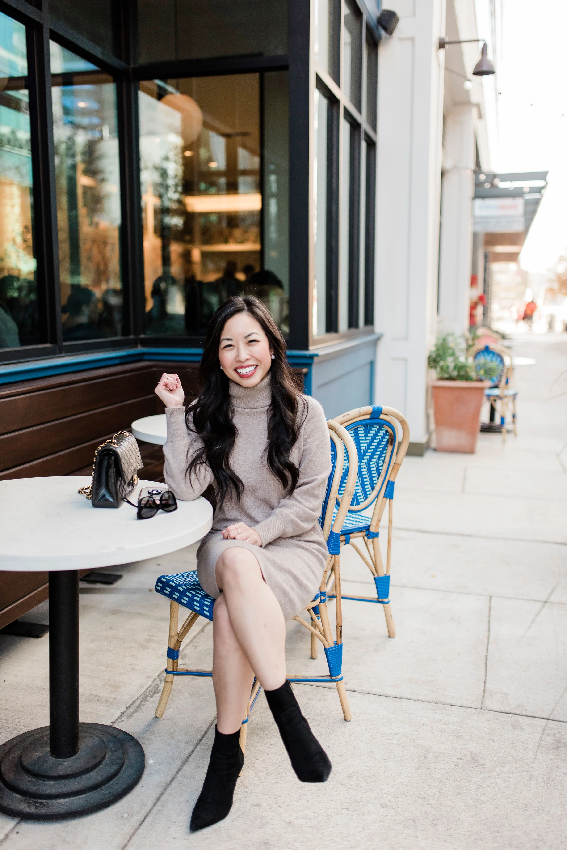 everlane turtleneck dress