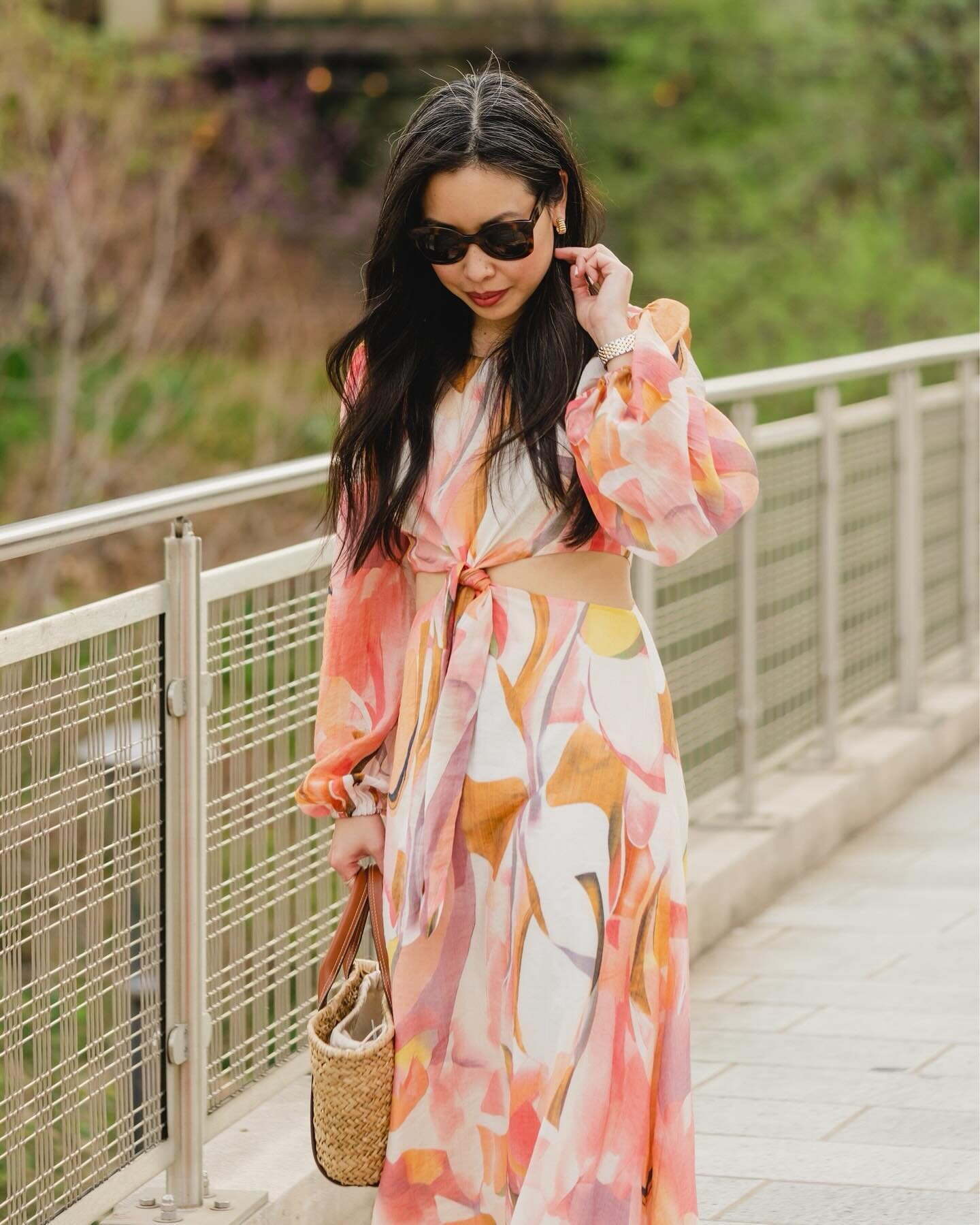 {#ltksalealert} time to get spring ready! 💐🤗 rounded up some @petalandpup spring dresses, currently 25% off, ends today 03.18! 📷: wearing size small in the maxi cut out dress (effortless &amp; classy cutouts) &amp; size 4 in the blue floral should