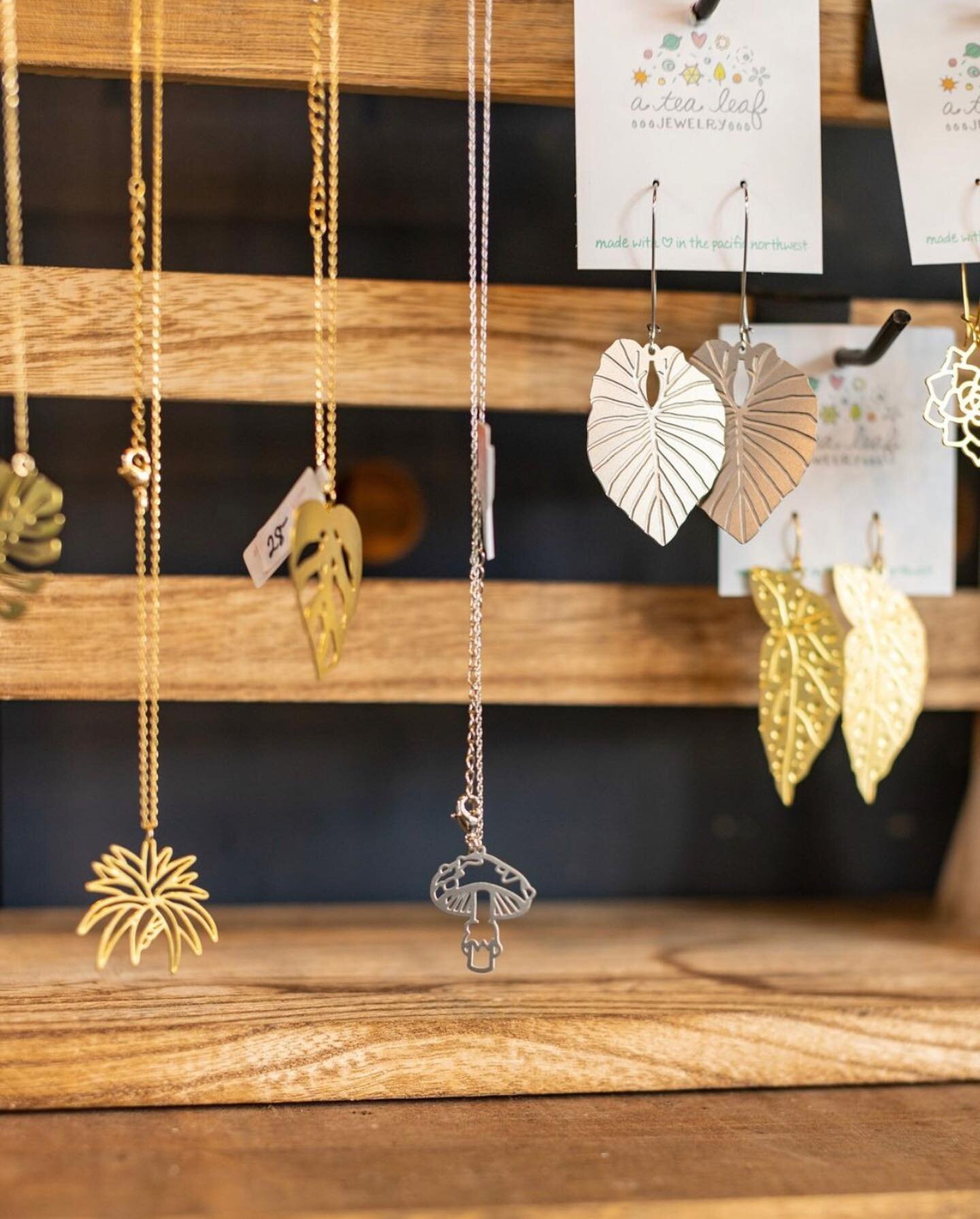 Find our jewelry at @pottedinportland in southeast Portland, across from the Clinton Street Theater!

#pottedinportland #pdxlocal #plantstyling #plantfam #shopwomenowned #thepottedjungle #plantfamily #houseplantopia #realurbanjungle #plantenabler