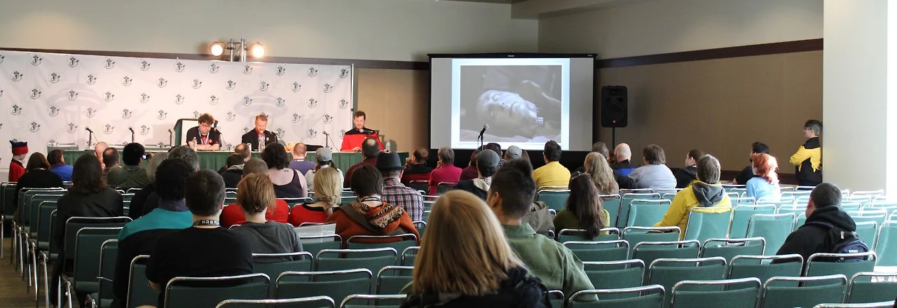 More promo stuff from Emerald City 2013, live at the Post Atomic Horror panel. 