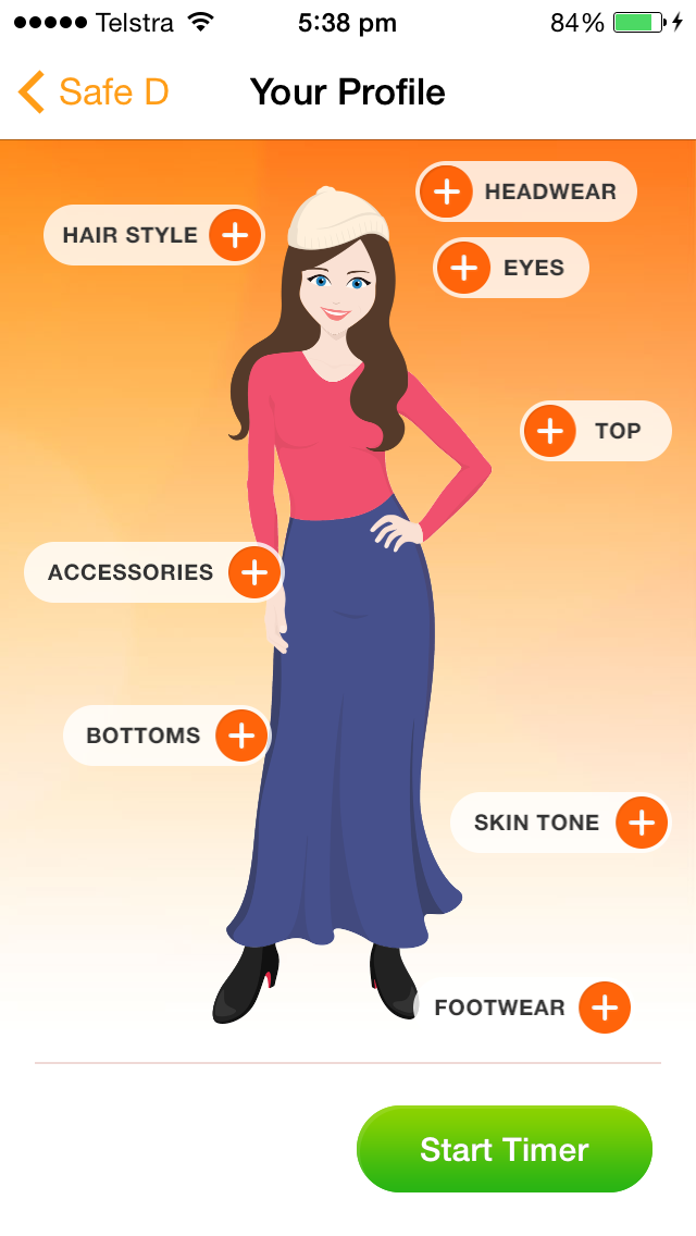 Dress avatar