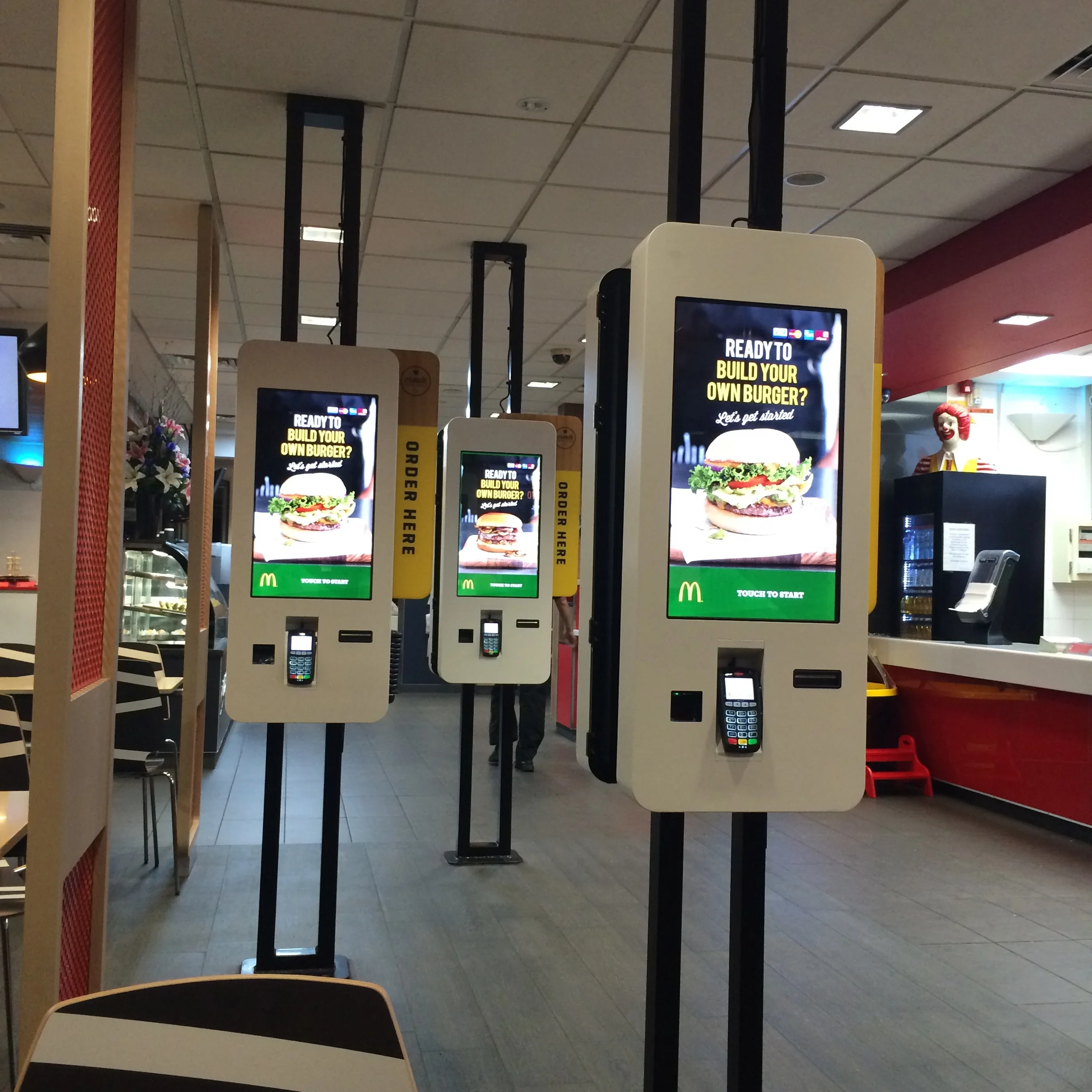 McDonald's Australia's new Create Order Screens - in selected Stores.