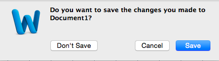 Confirmation Message - Microsoft Word