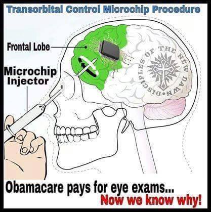 Microchipping propaganda