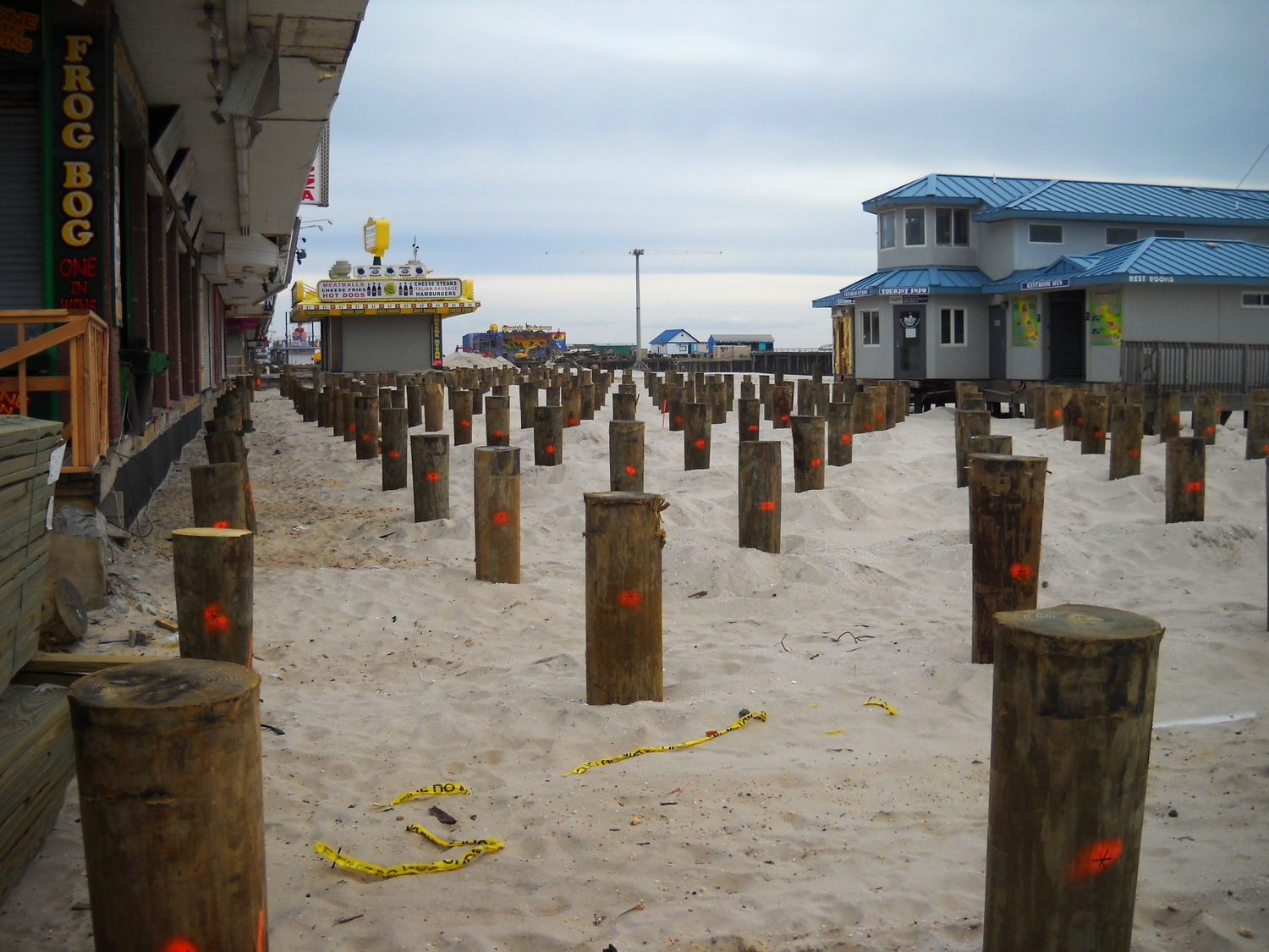 Timber Pile Driving