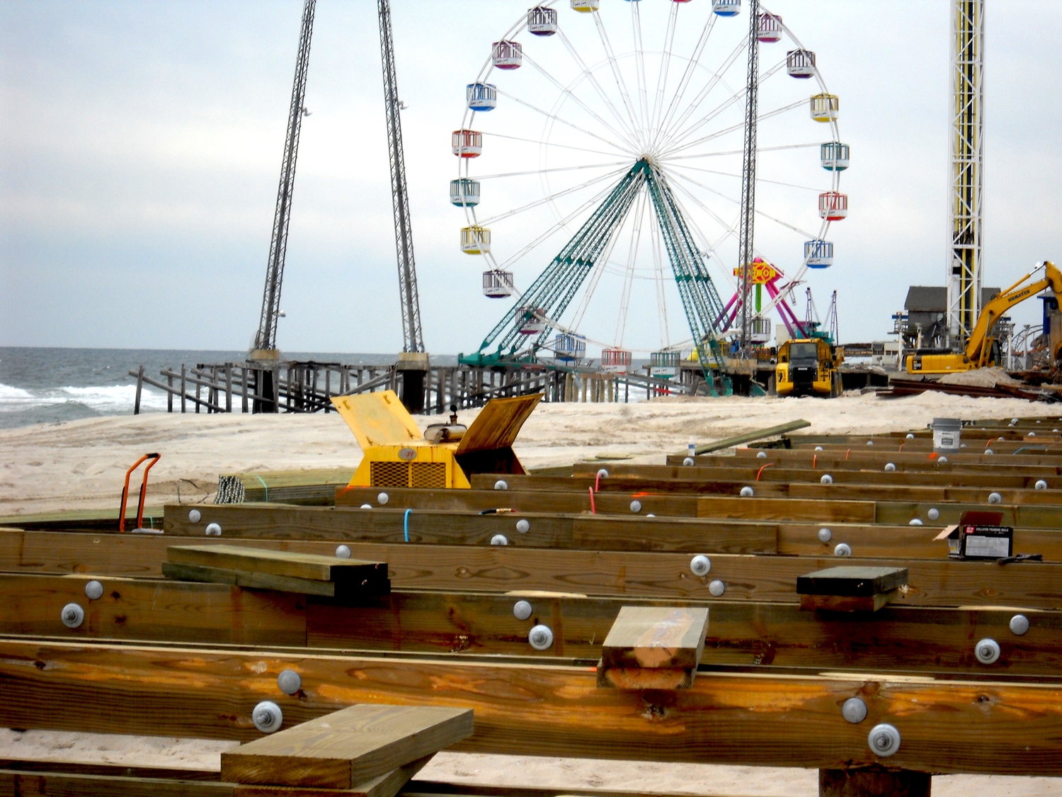 Timber Pile Boardwalk