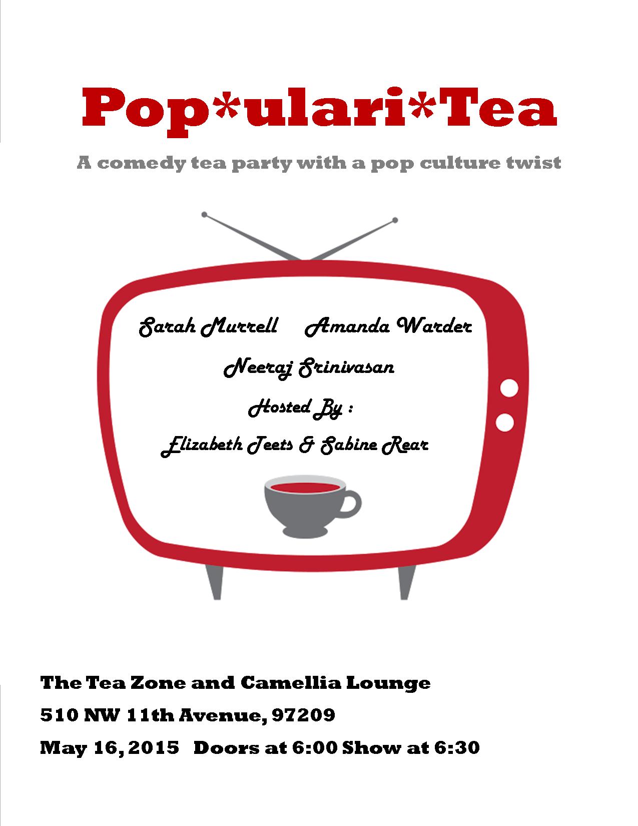 Pop*ulari*tea Comedy Show