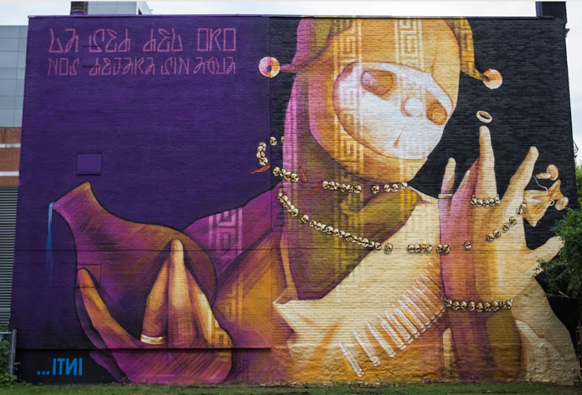 INTI: UNTITLED, 2014–Spray Paint