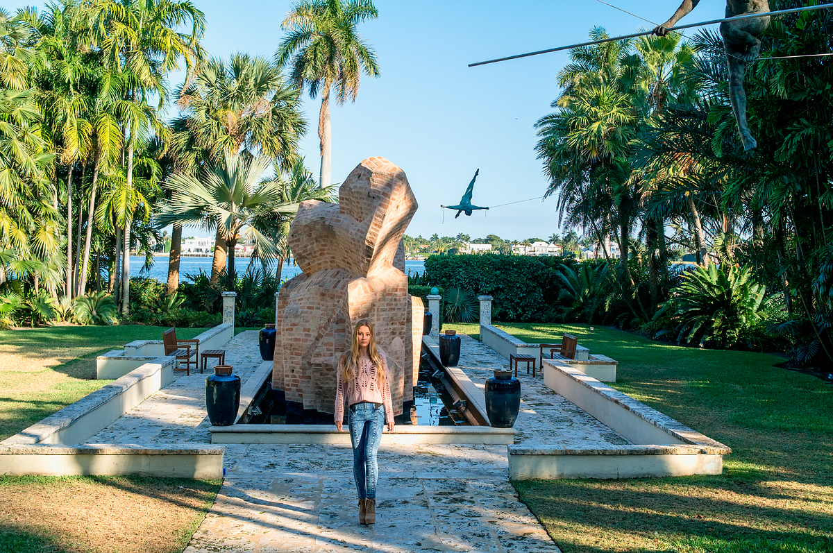 Ann Norton Sculpture Gardens Bahamas Girl