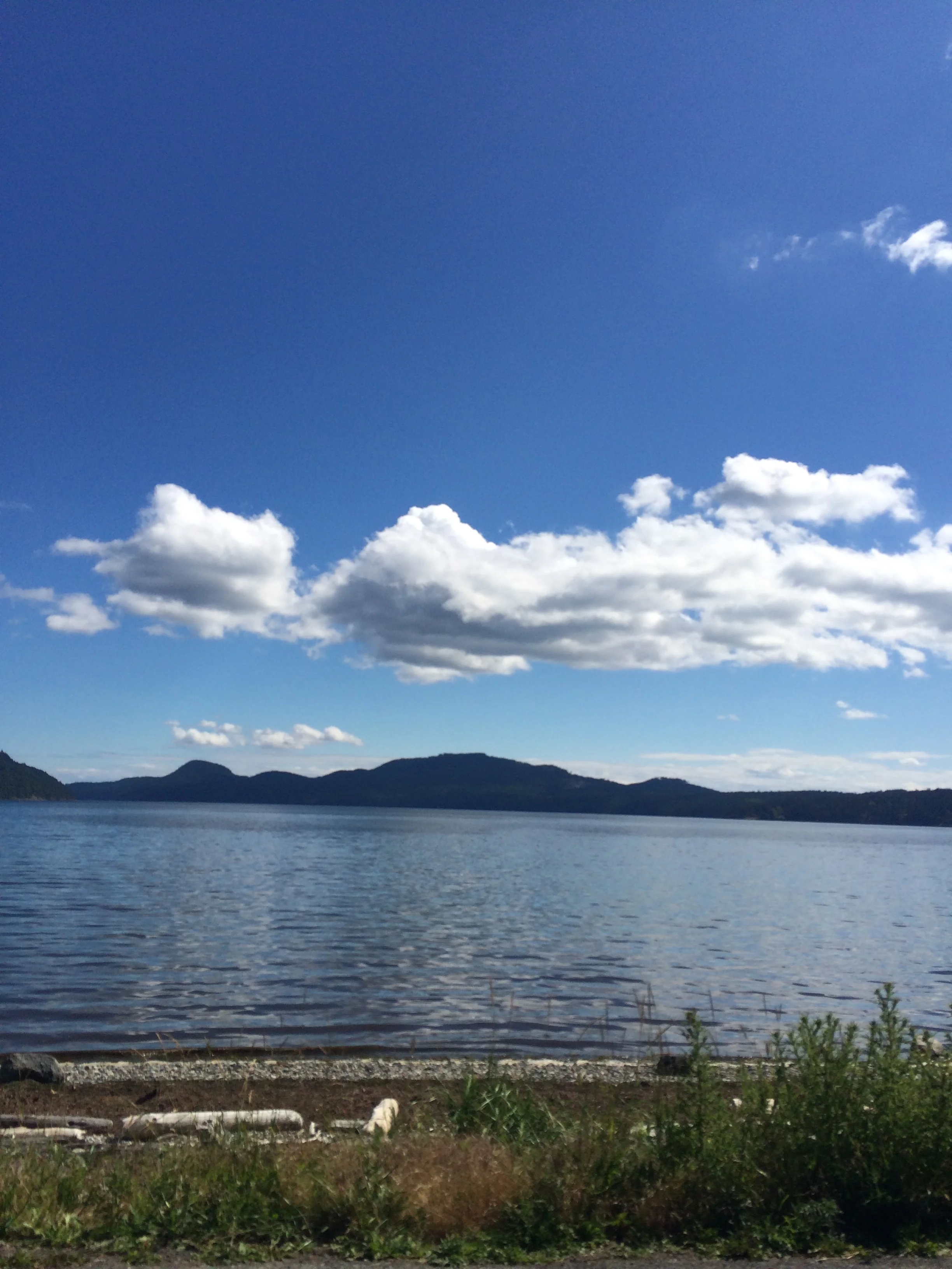 Crescent Beach, just a short 5-minute walk from the home.