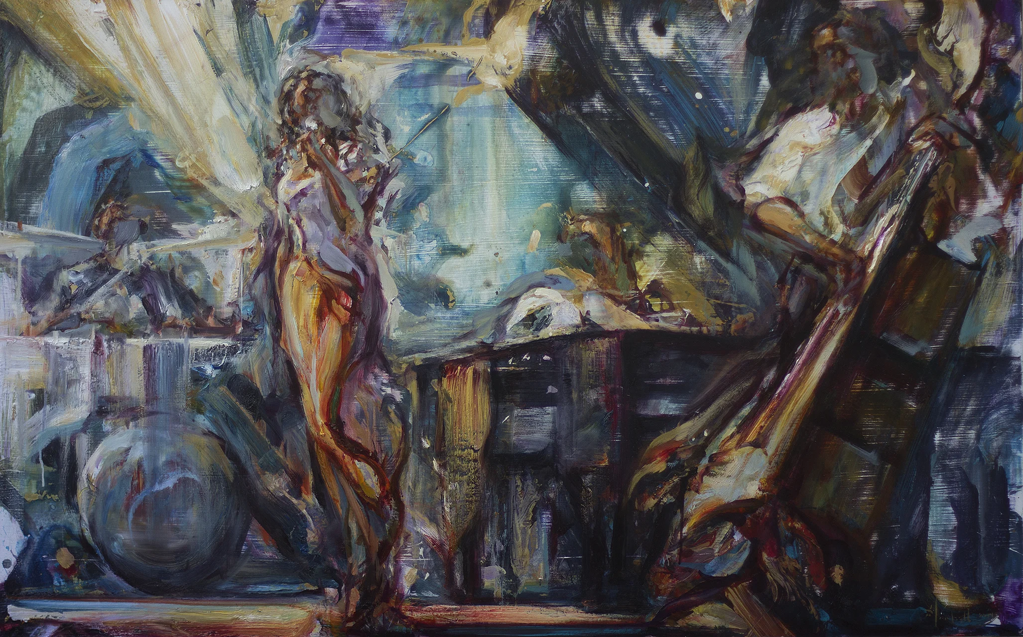 Goddess Quartet30x48 .jpg