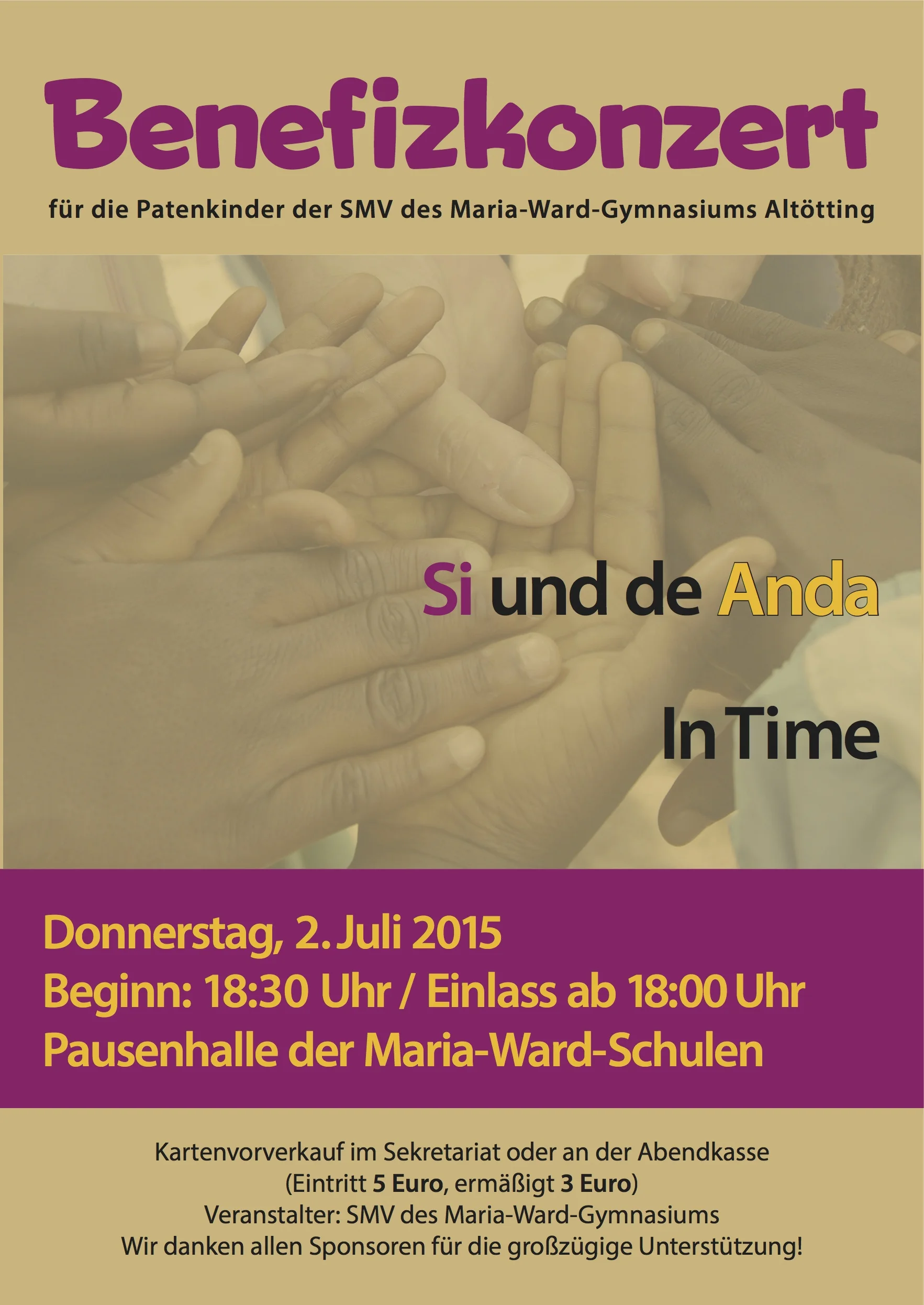 Benefizkonzert SMV Maria-Ward-Gymnasium Altötting