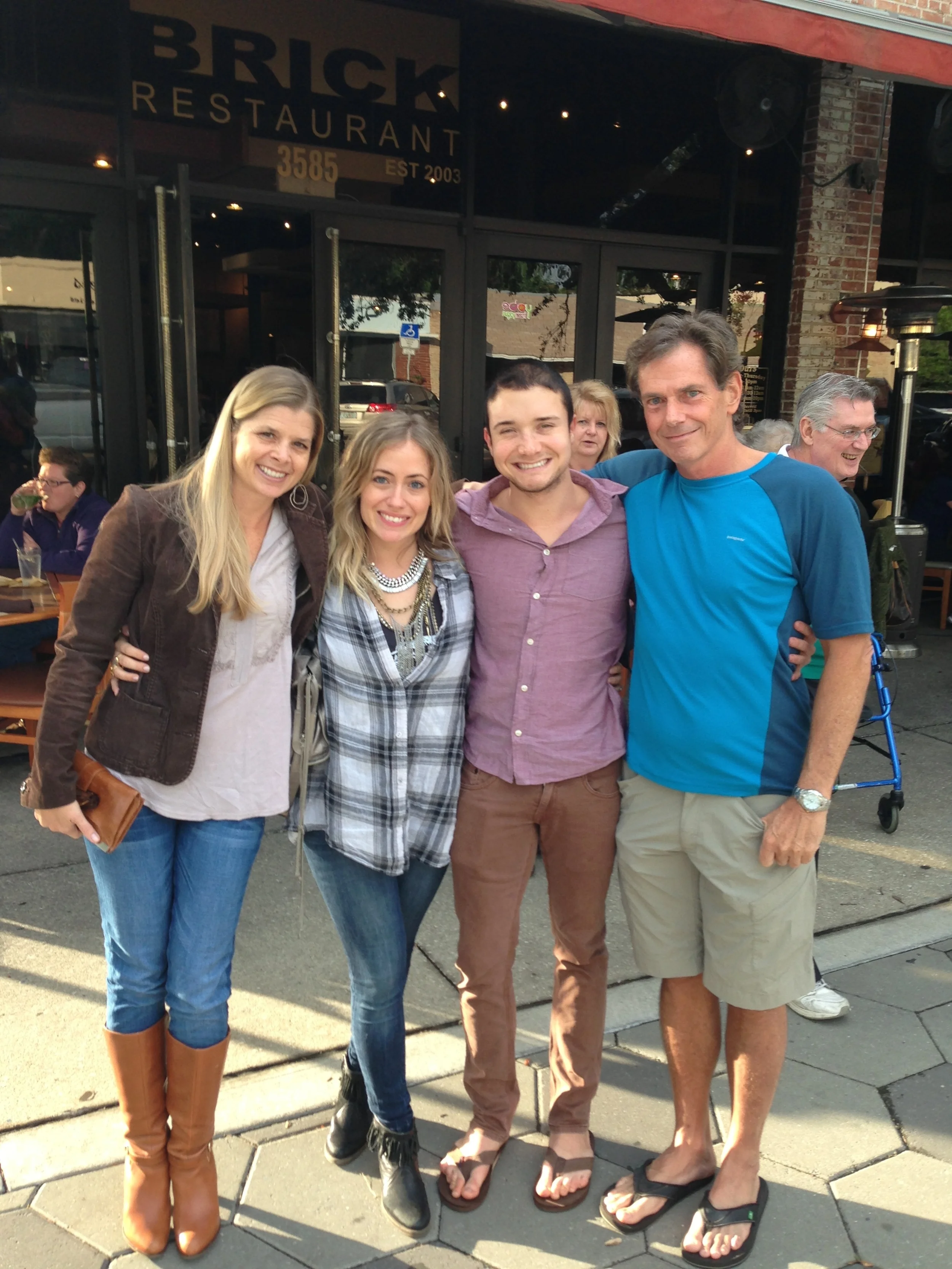 With Kathryn, Taylor + Kelly, 2013