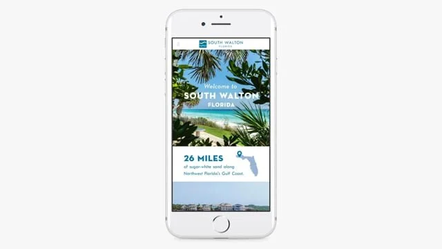 Visit South Walton: Facebook Instant Experience