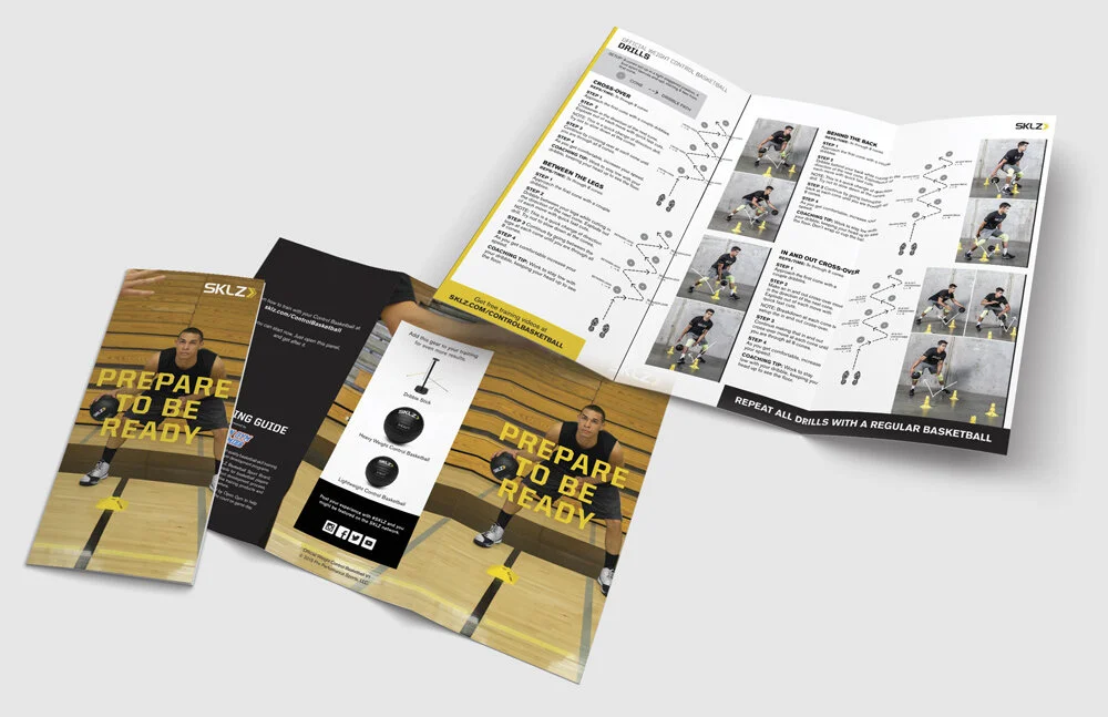 In elevating the delivery, and reducing development costs, a change was made to go from large sheet BW paper, to a low cost color tri fold. Another change was the content provide was limited, and was strategically leveraged to hook in key uses, the
