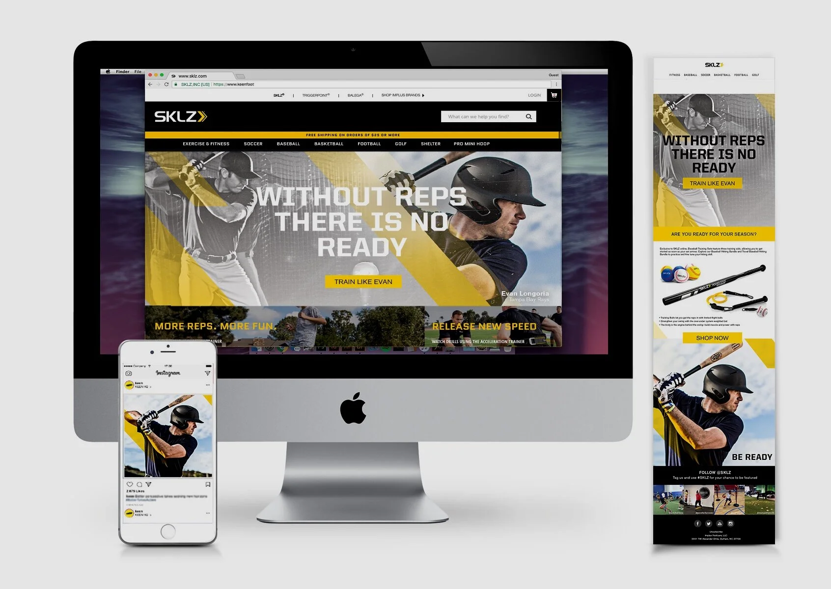 Sporting Goods Campaign Design