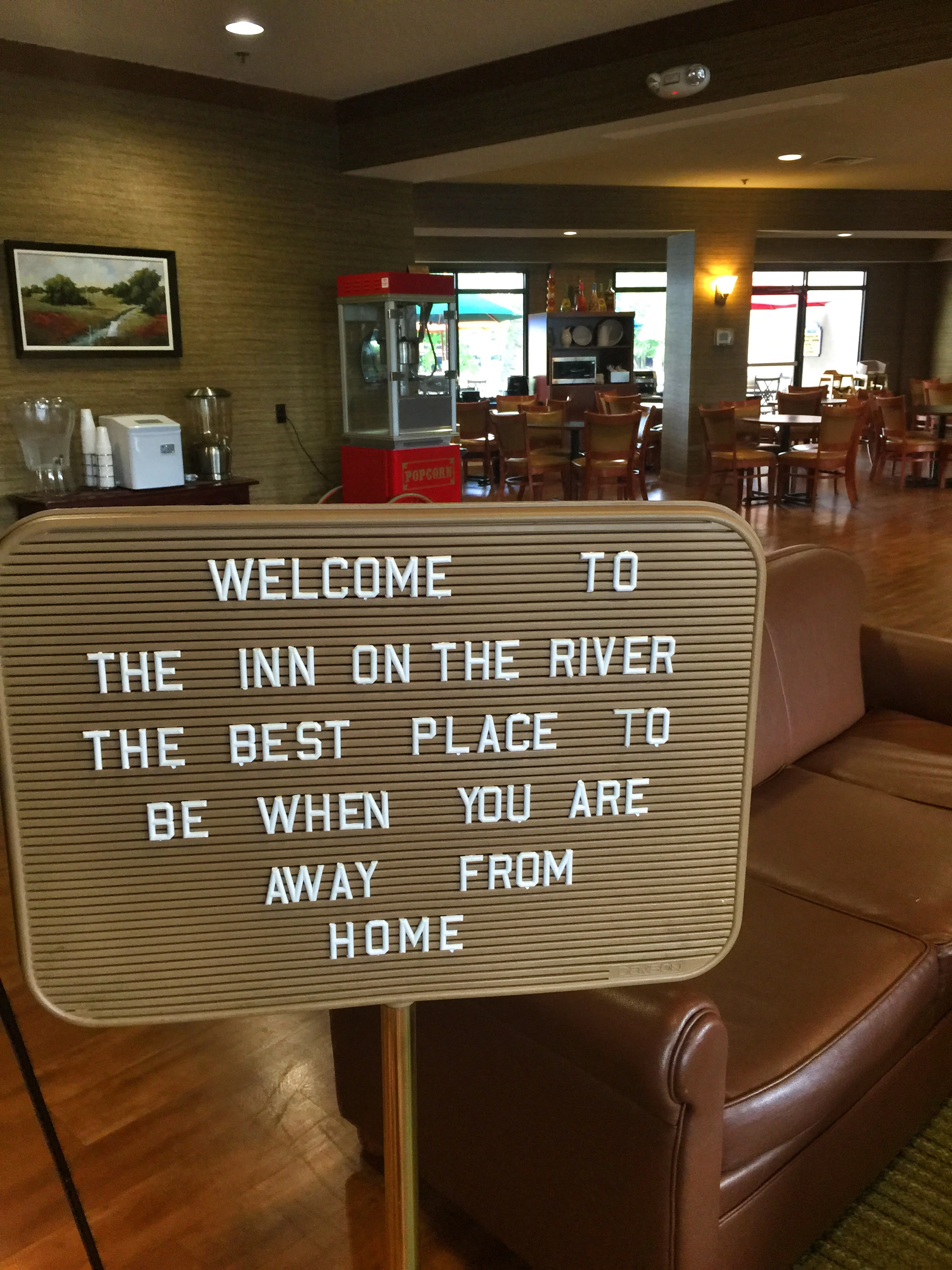 This place was intentional with their messaging. It set a lovely tone for our stay.