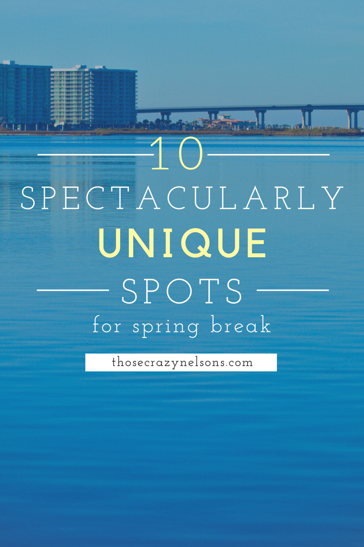 Pin this: Finally, some unique spring break ideas via ThoseCrazyNelsons.com and weekendtripsfromnashville.com