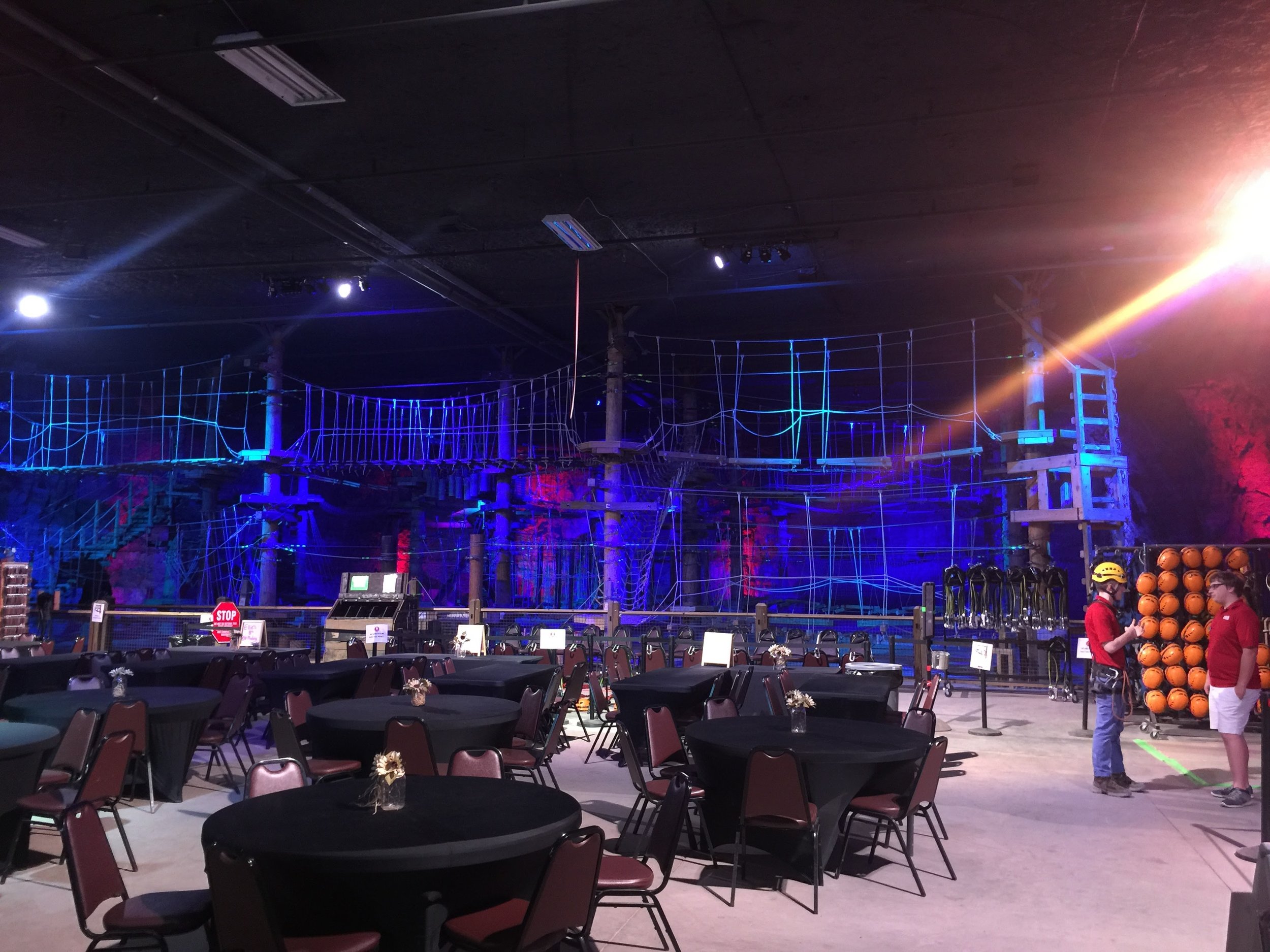 Louisville Mega Cavern Ropes Course