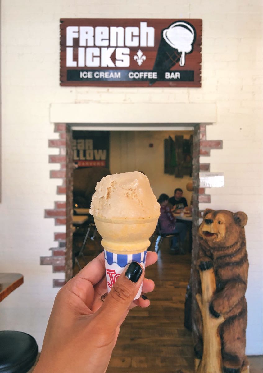 French Licks Ice Cream and Coffee Bar is the perfect family hangout.