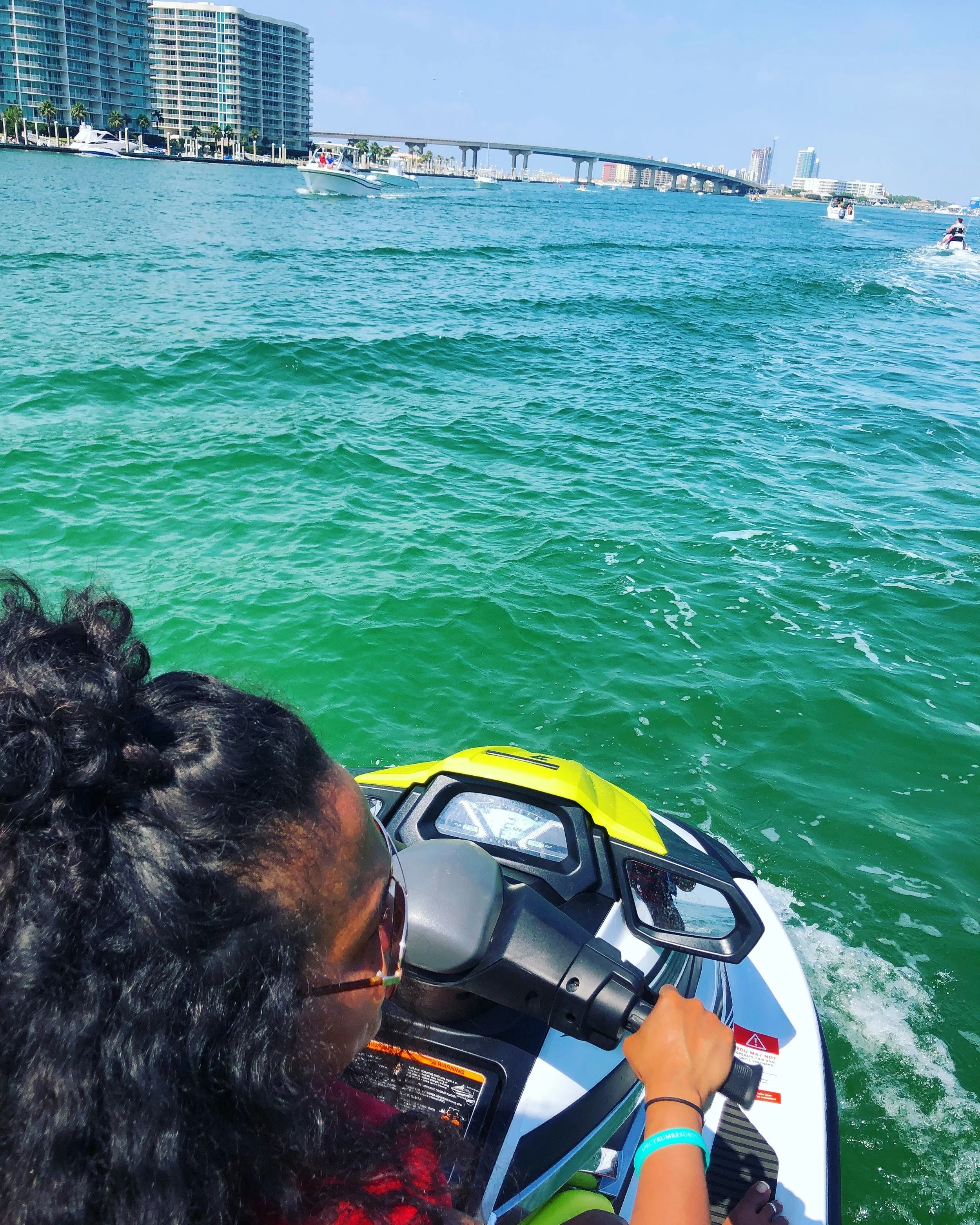 Schedule your beach activities before you head down! We did this jet ski rental by booking here …and fuel was included!