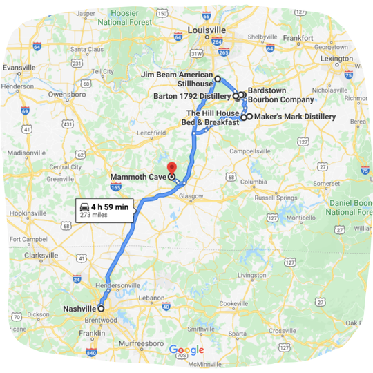 A bourbon trail you can complete in a QUICK weekend! — Those Crazy Nelsons