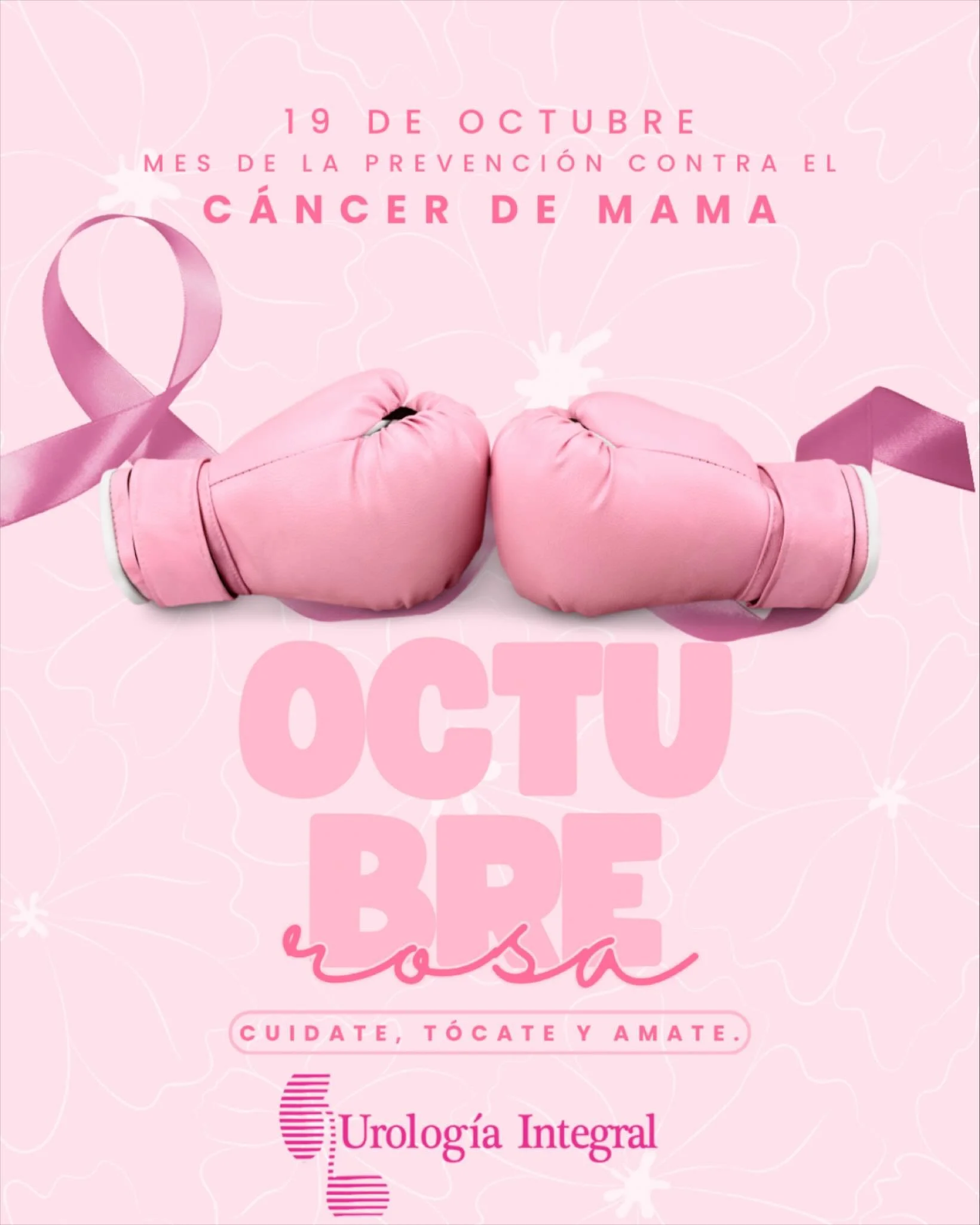 🎀 Octubre: Mes de la Concientizaci&oacute;n sobre el C&aacute;ncer de Mama

En Urolog&iacute;a Integral nos sumamos a la campa&ntilde;a de sensibilizaci&oacute;n para recordar que la detecci&oacute;n temprana salva vidas.

✅ Realiza tu autoexploraci