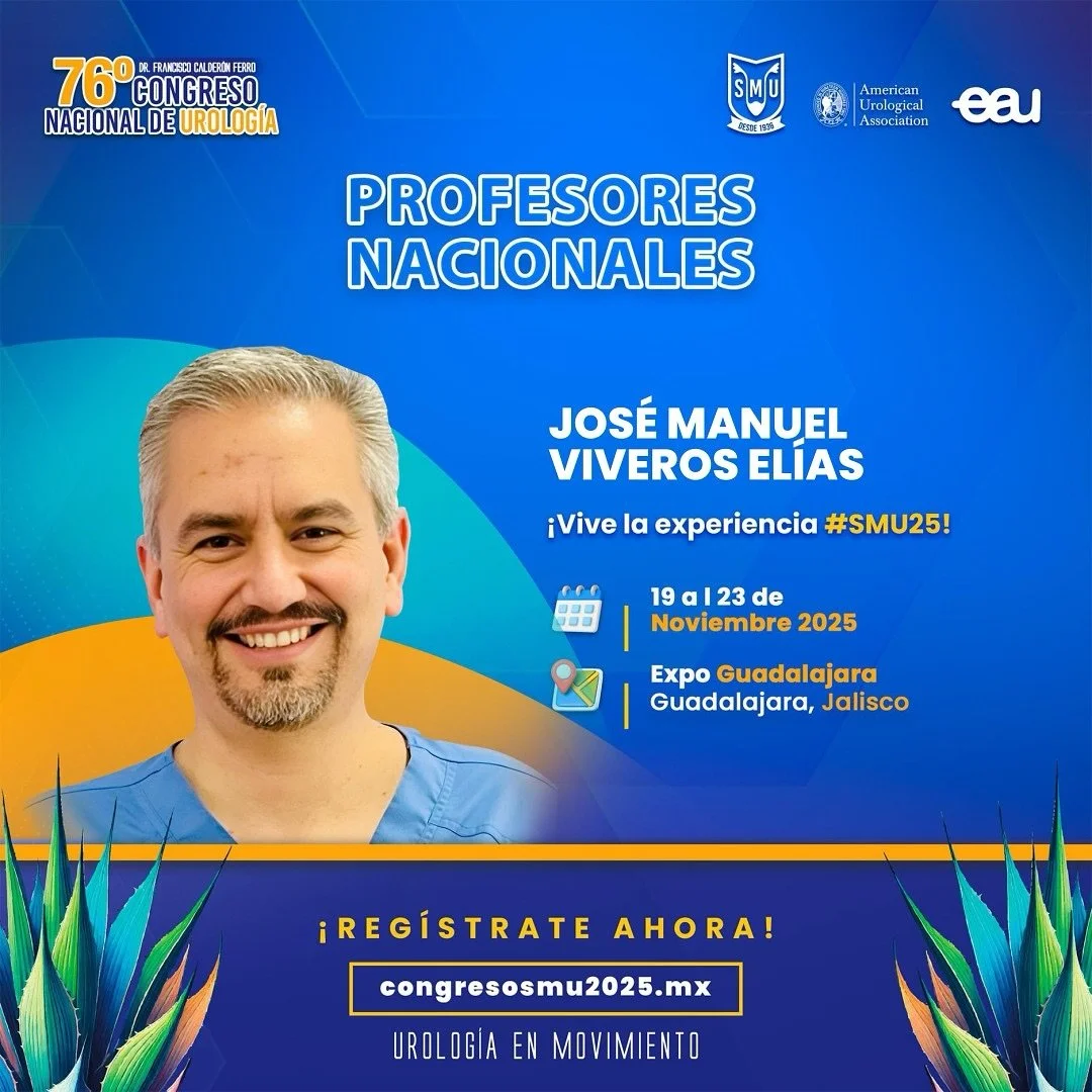 🔵 Urolog&iacute;a Integral se enorgullece de participar en el 76&deg; Congreso Nacional de Urolog&iacute;a #SMU25 🔵

✨Estamos a pocos d&iacute;as de uno de los eventos acad&eacute;micos m&aacute;s importantes de la urolog&iacute;a en M&eacute;xico.